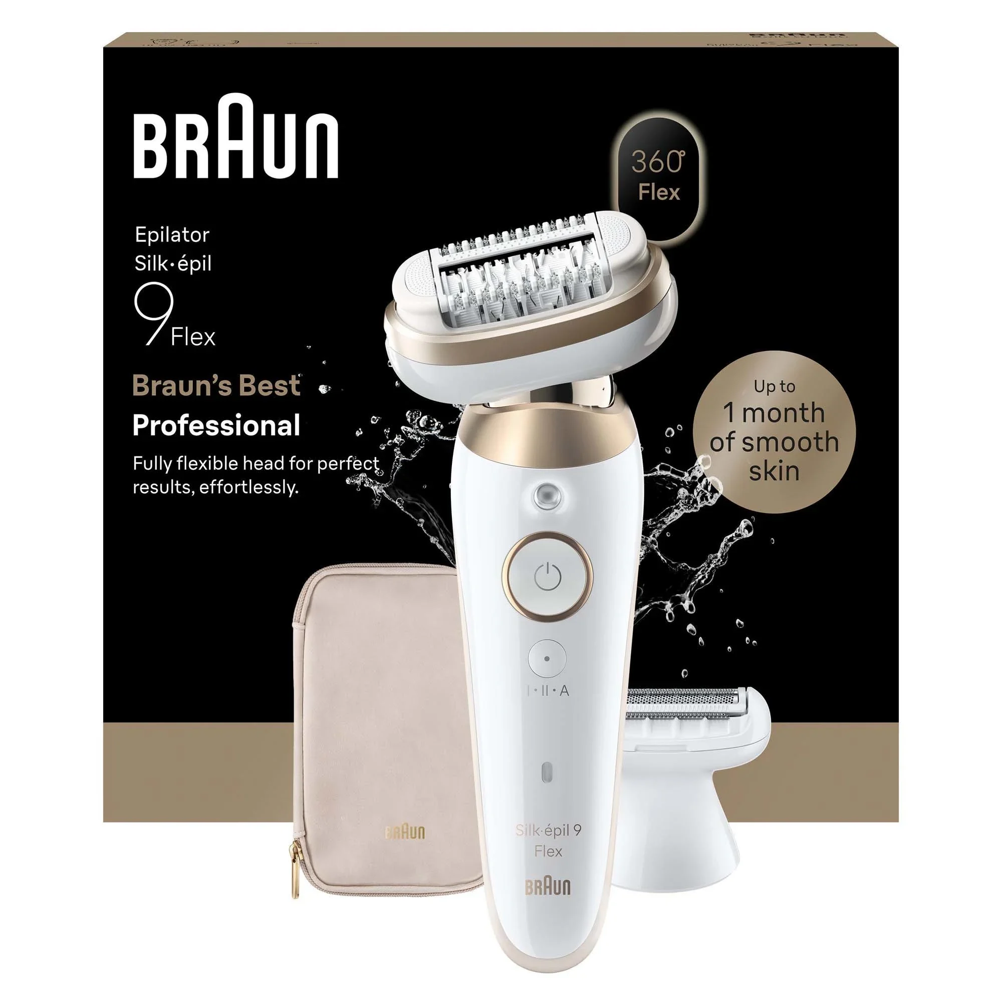 Braun Silk-épil 9 Flex Wet & Dry Epilator 9-030 3D Guld från Braun – köp hos Apotek Hjärtat
