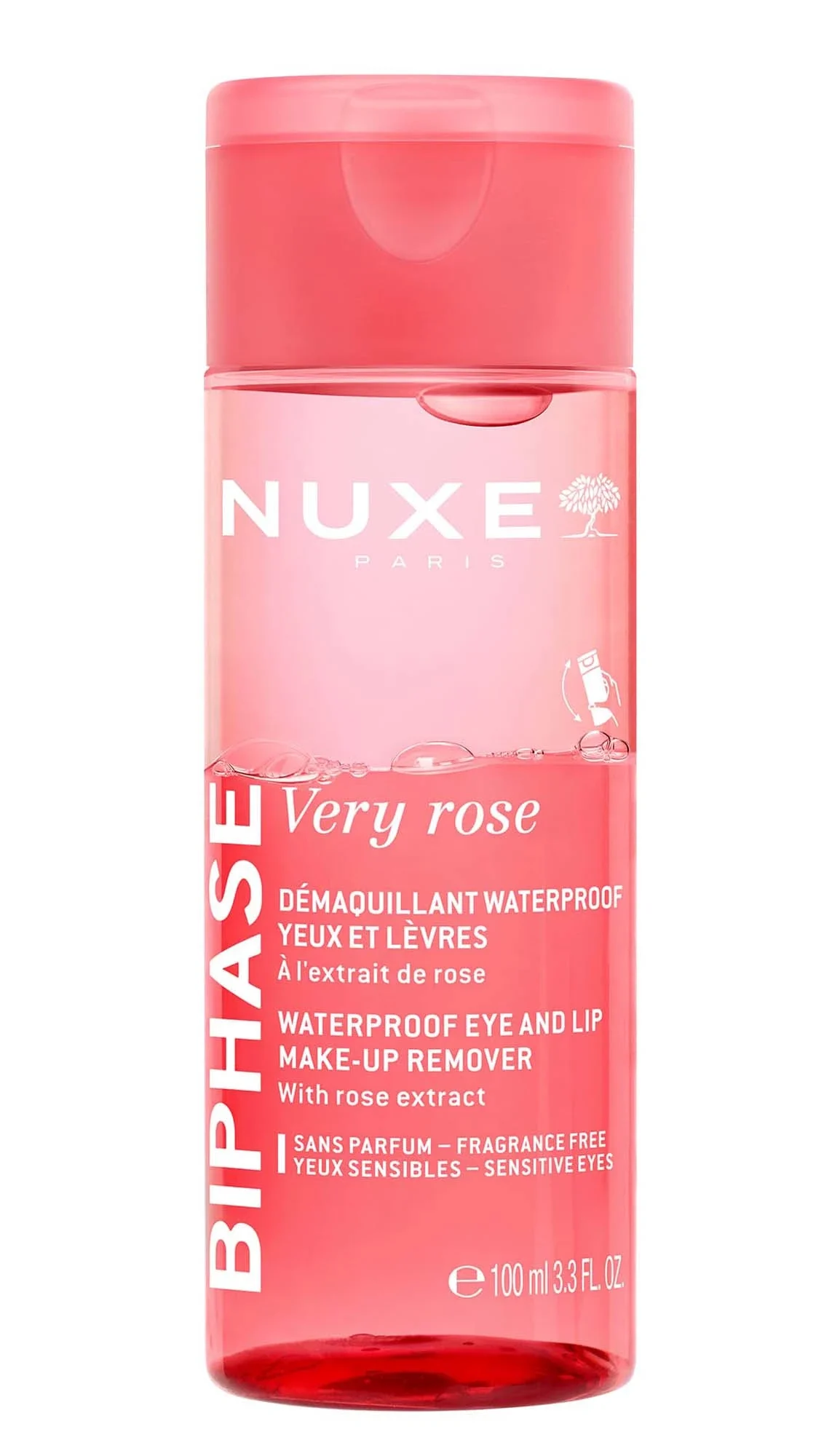NUXE Very Rose Biphase Makeup Remover 100 ml från NUXE - köp hos Apotek Hjärtat
