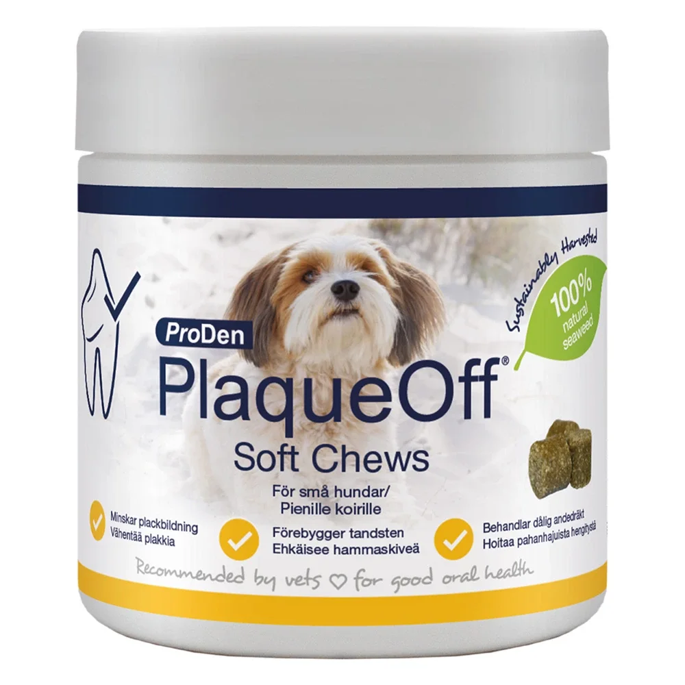 ProDen Plaqueoff® Softchews Small Hund från ProDen PlaqueOff – köp hos Apotek Hjärtat