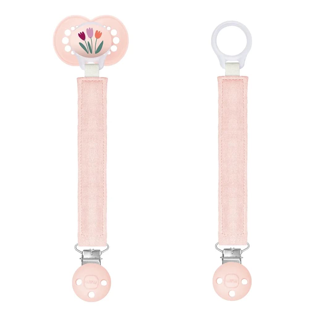 MAM Pacifier Clip Pink från MAM – köp hos Apotek Hjärtat