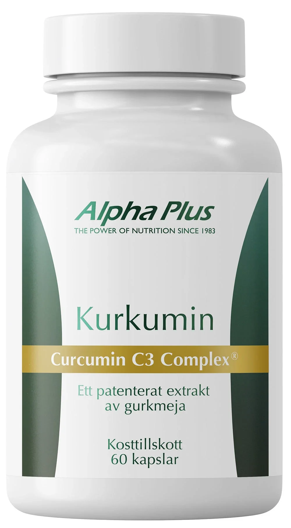 Alpha Plus Kurkumin 60 kapslar från Alpha Plus – köp hos Apotek Hjärtat