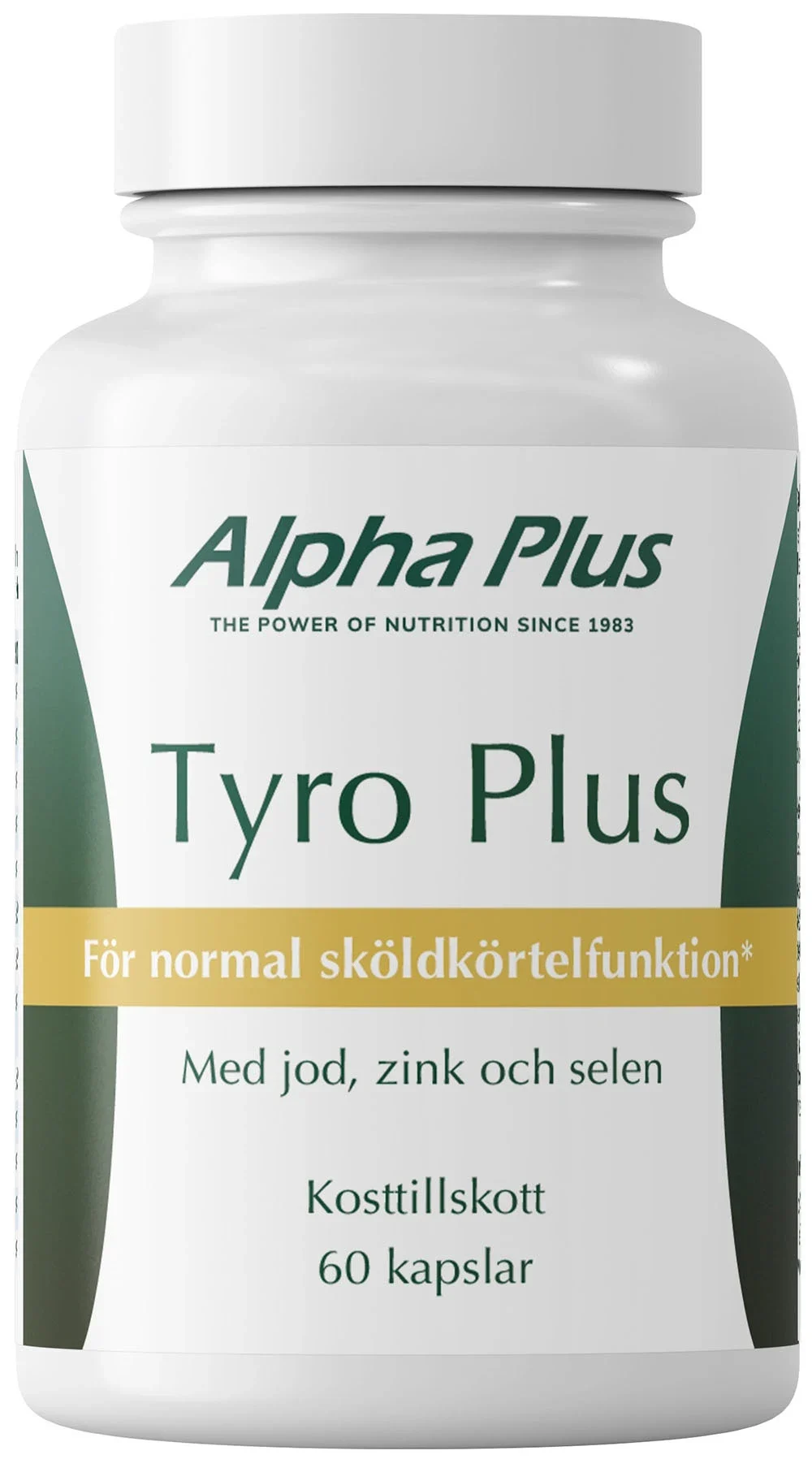 Alpha Plus Tyro Plus 60 kapslar från Alpha Plus – köp hos Apotek Hjärtat