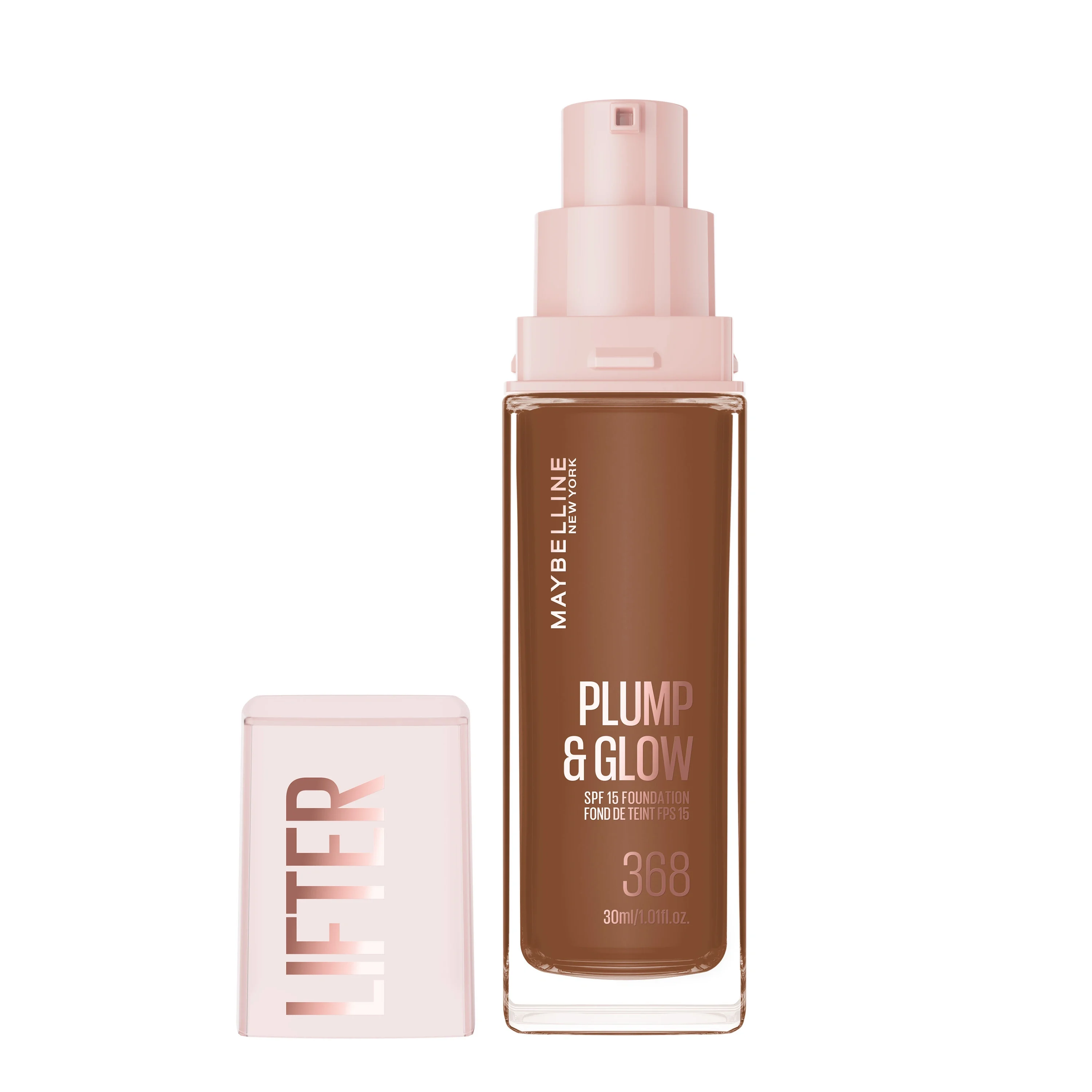 Maybelline New York Lifter Plump & Glow Foundation 30 ml 368 från Maybelline New York – köp hos Apotek Hjärtat