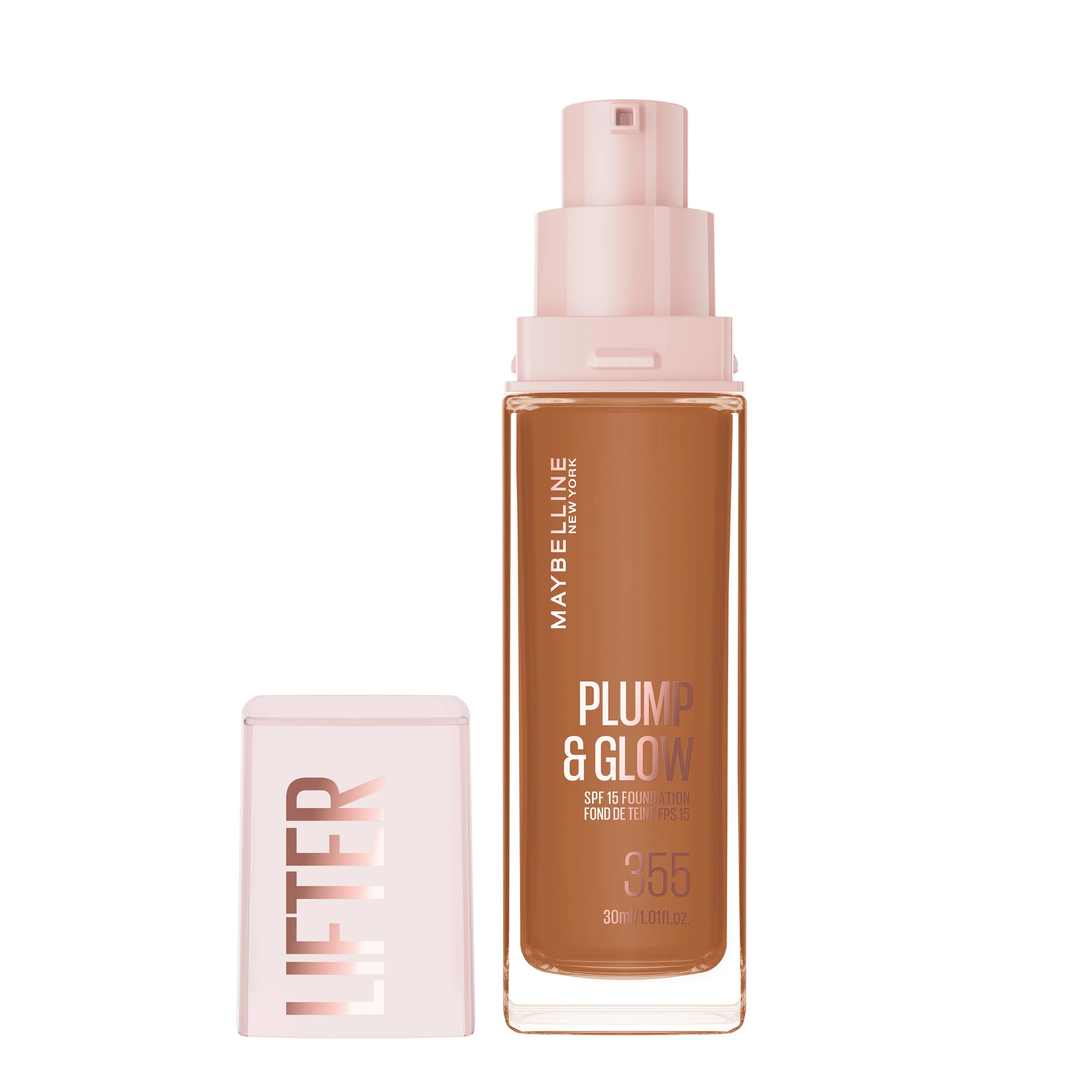 Maybelline New York Lifter Plump & Glow Foundation 30 ml 355 från Maybelline New York – köp hos Apotek Hjärtat
