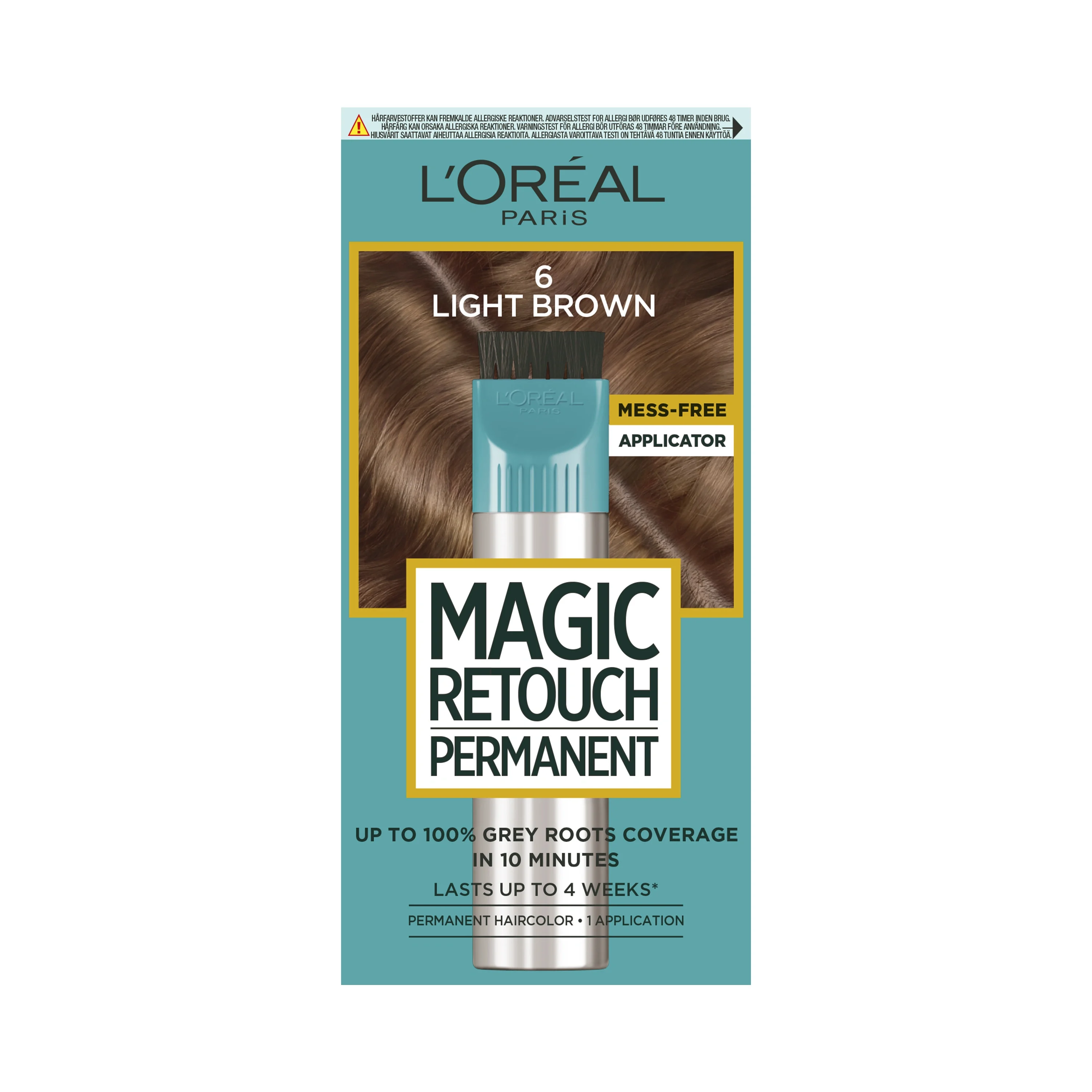 L'Oréal Paris Magic Retouch Permanent Direktverkande Hårfärg 1 pack 6 Light Brown från L'Oréal Paris - köp hos Apotek Hjärtat