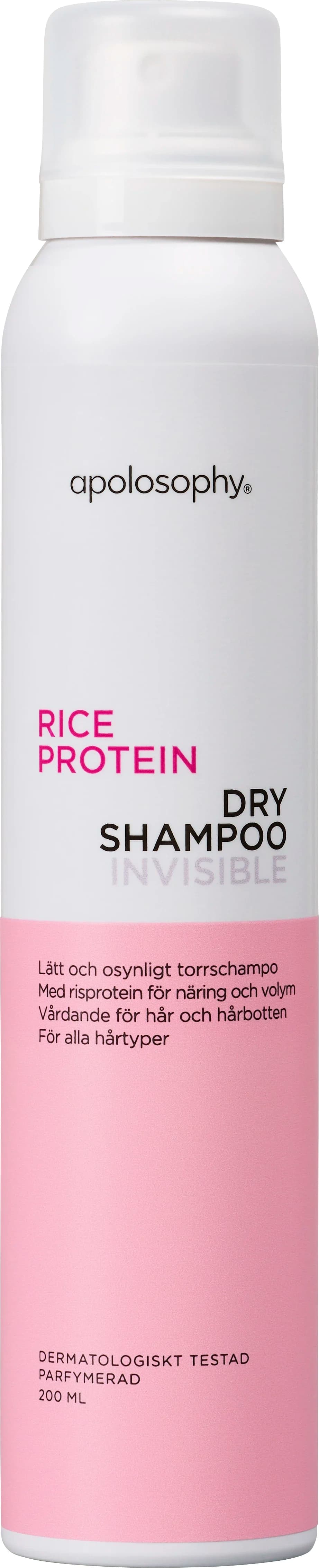 Apolosophy Dry Shampoo Invisible 200 ml – från Apolosophy – 79 kr – hos Apotek Hjärtat