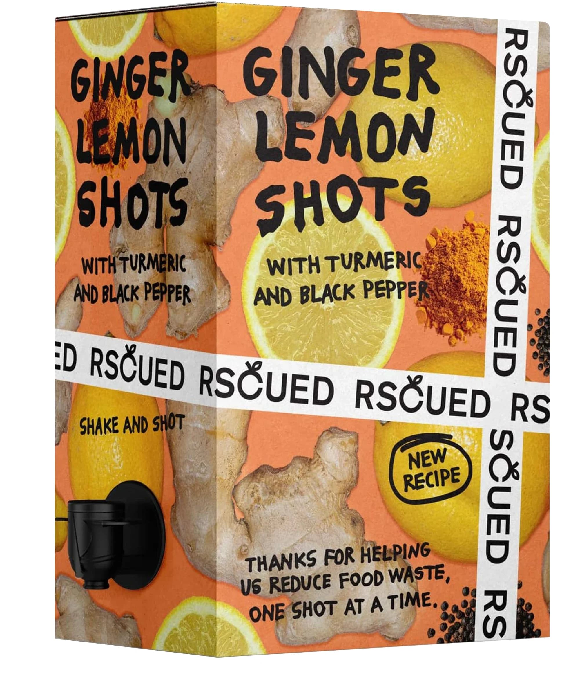 RSCUED Ginger Lemon Shots 1,5 liter från Rscued – köp hos Apotek Hjärtat