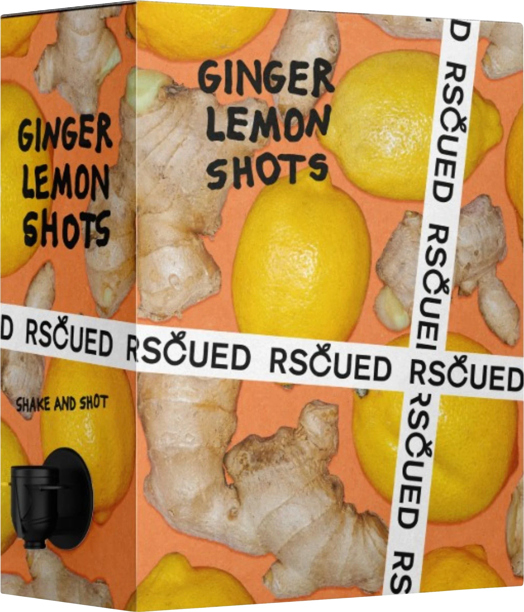 RSCUED Ginger Lemon Shots 3 liter från Rscued – köp hos Apotek Hjärtat