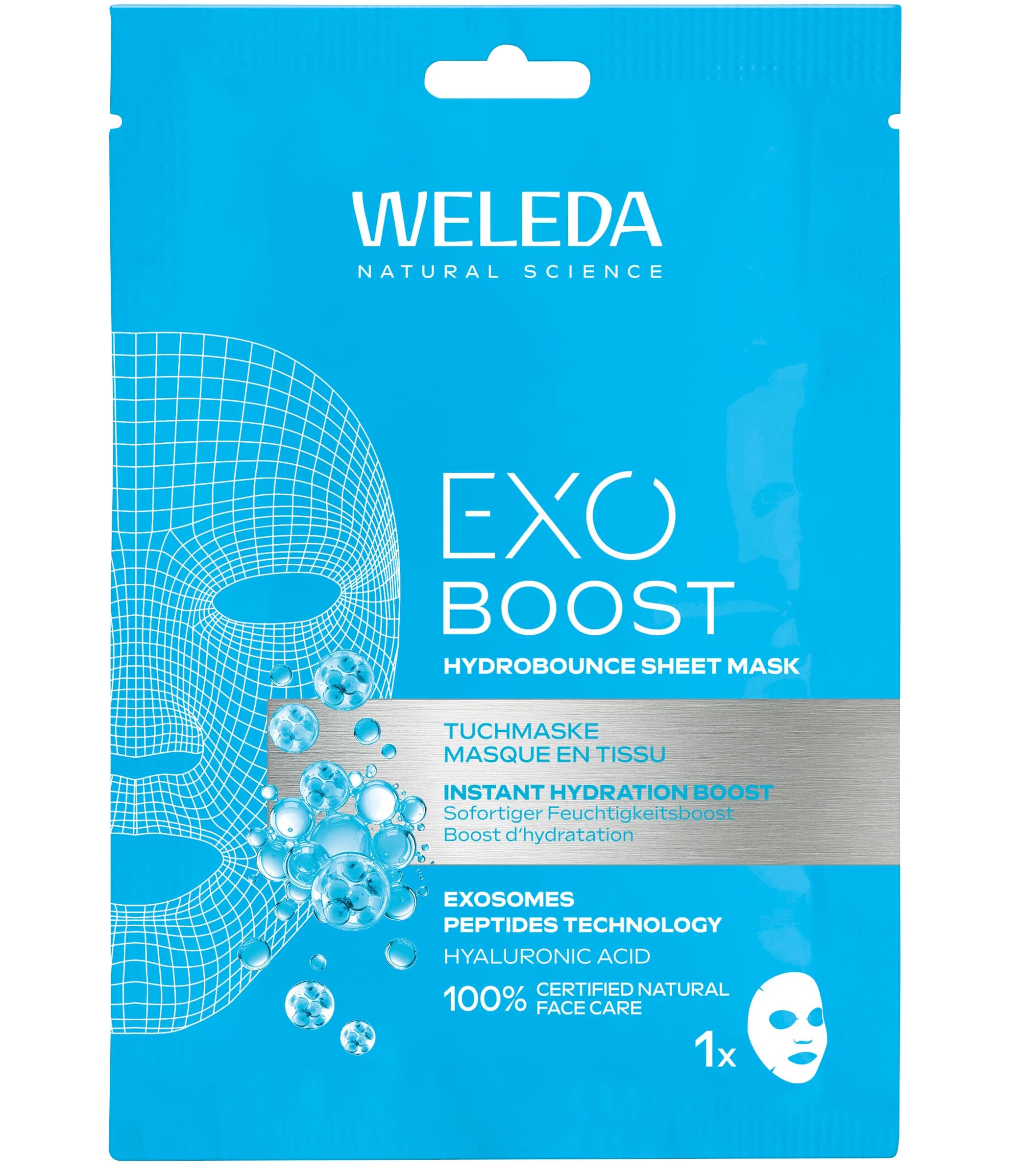 Weleda Exo Boost Hydrobounce Sheet Mask 20 ml från Weleda – köp hos Apotek Hjärtat