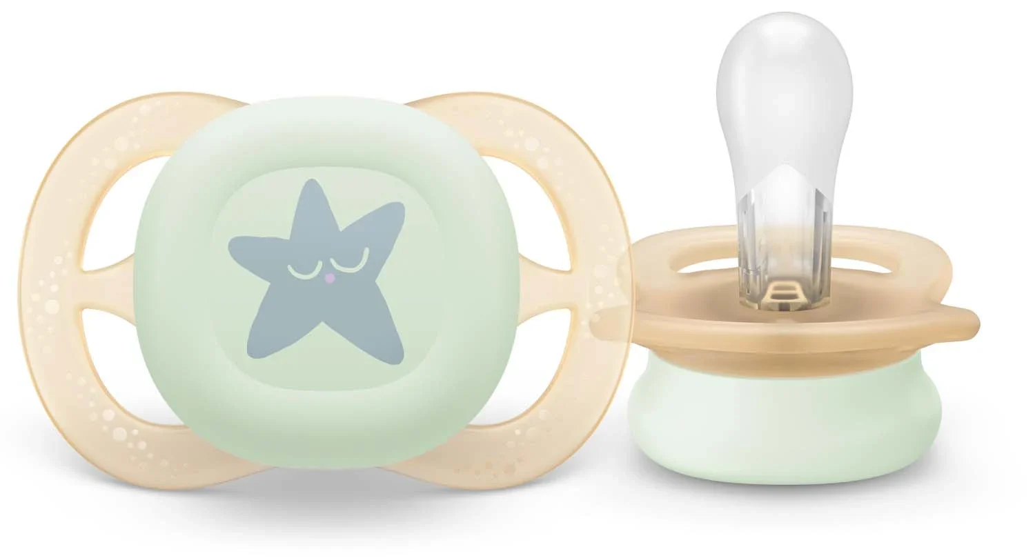 Philips Avent Ultra Start Napp För Nyfödda Natt Mix 0-2 mån från Philips Avent - köp hos Apotek Hjärtat