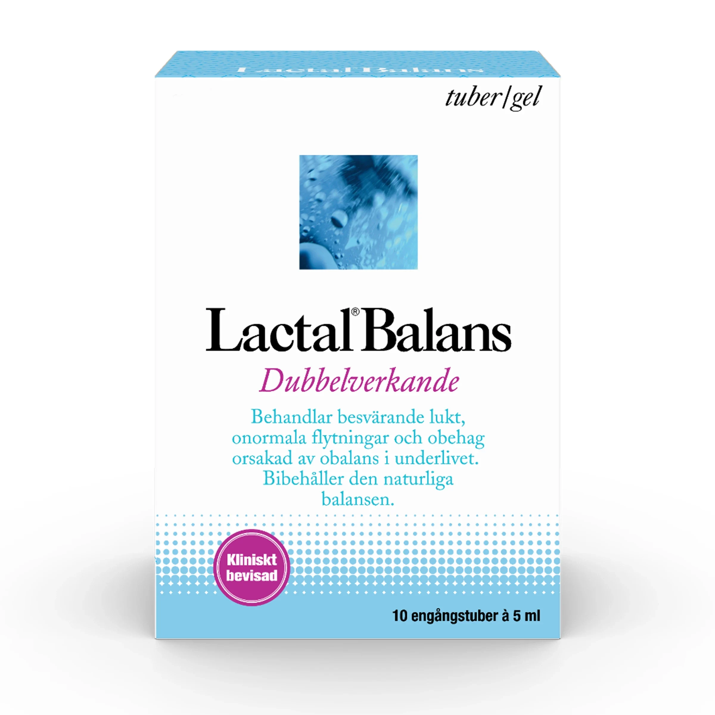 Lactal Balans Gel Intimvård 10 x 5 ml från Lactal Balans – köp hos Apotek Hjärtat
