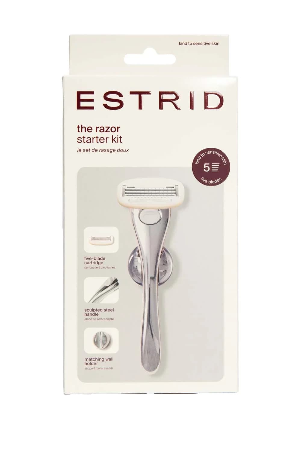 Estrid Razor Starter Kit Chrome från Estrid – köp hos Apotek Hjärtat
