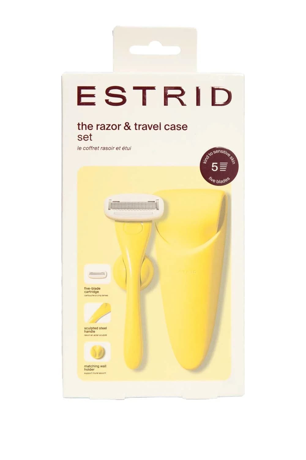 Estrid Razor & Case Set Butter från Estrid – köp hos Apotek Hjärtat