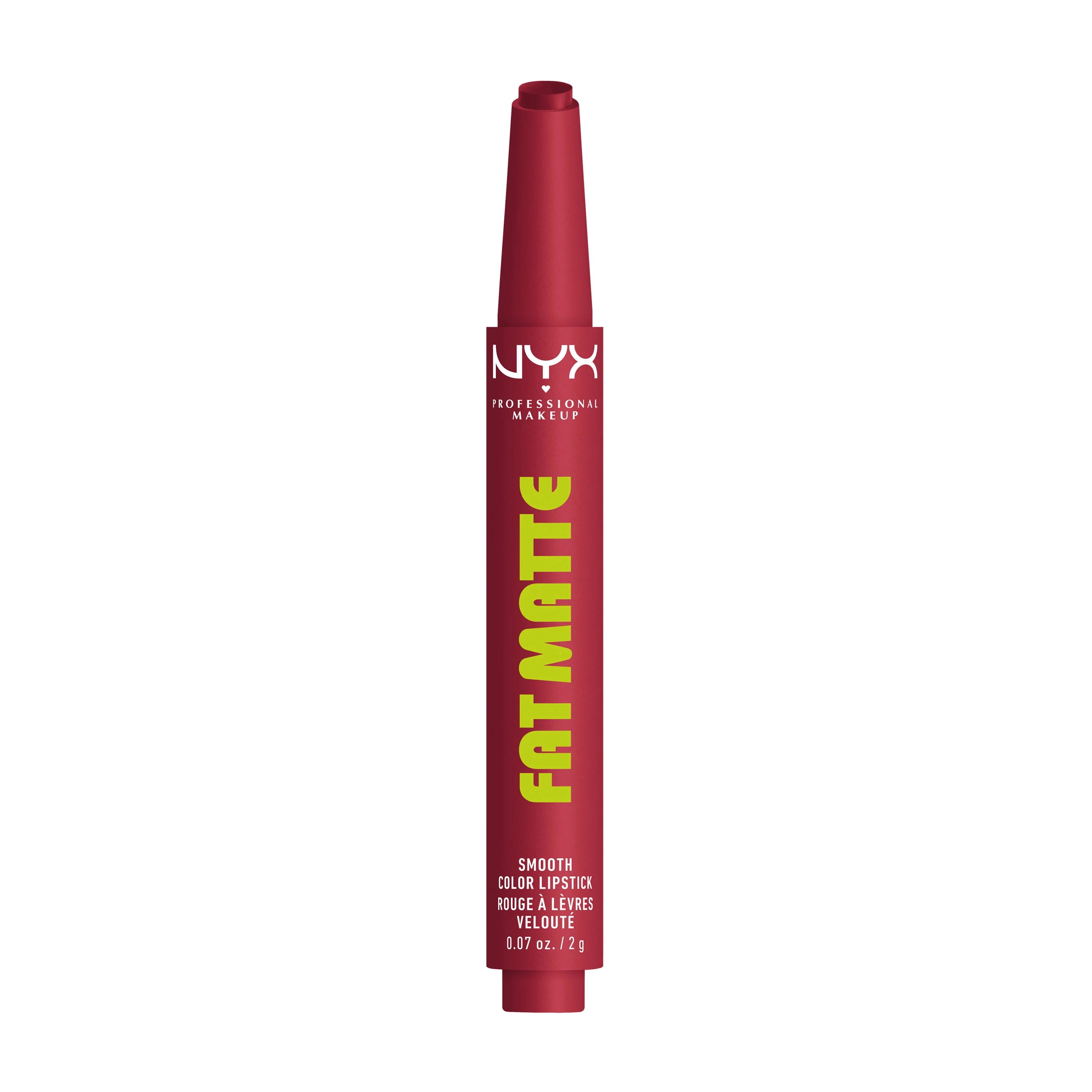 NYX Professional Makeup Fat Matte Slick Click Pomade 8 ml 16 Plushin' Plum från NYX Professional Makeup - köp hos Apotek Hjärtat