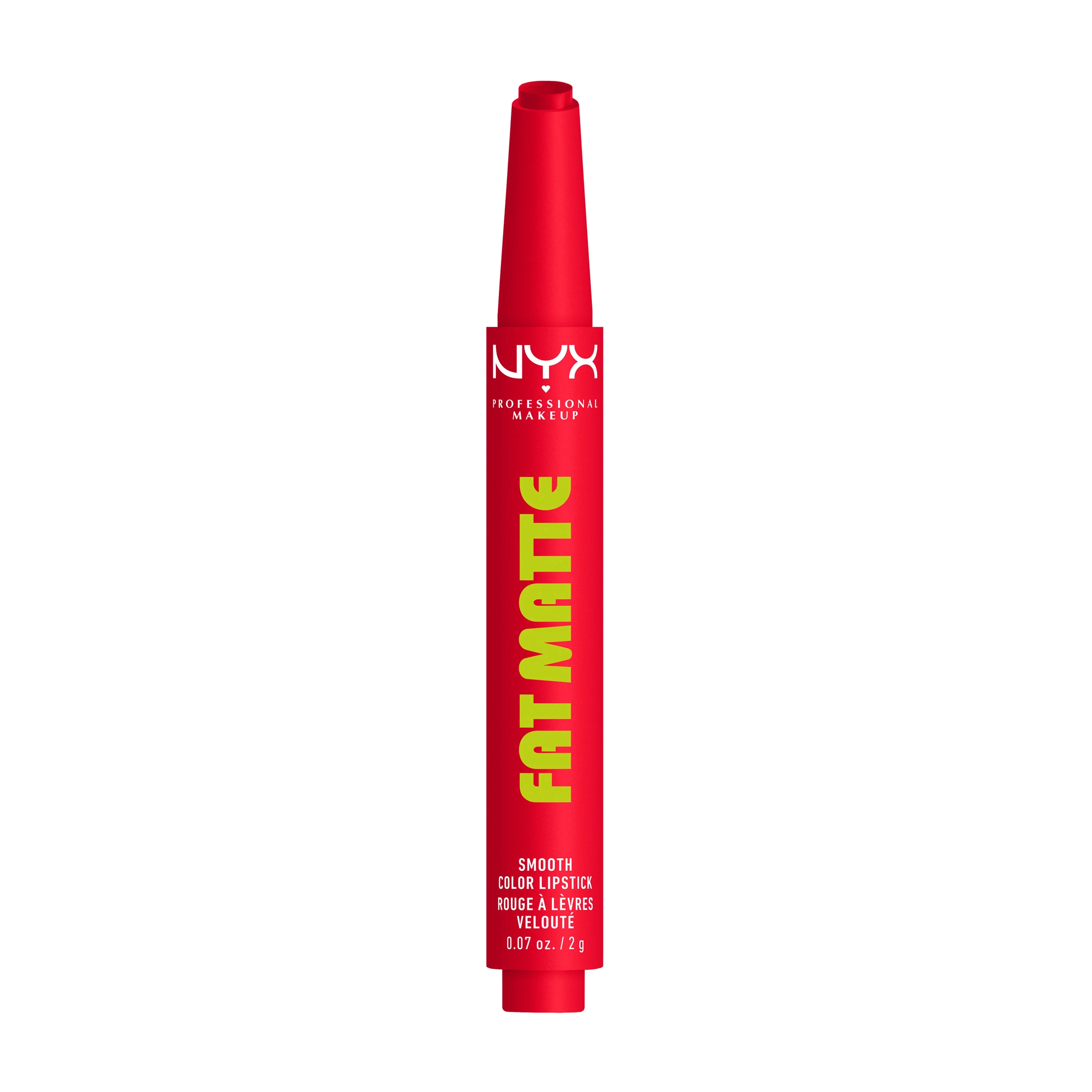 NYX Professional Makeup Fat Matte Slick Click Pomade 8 ml 15 Fuzzy Flame från NYX Professional Makeup - köp hos Apotek Hjärtat