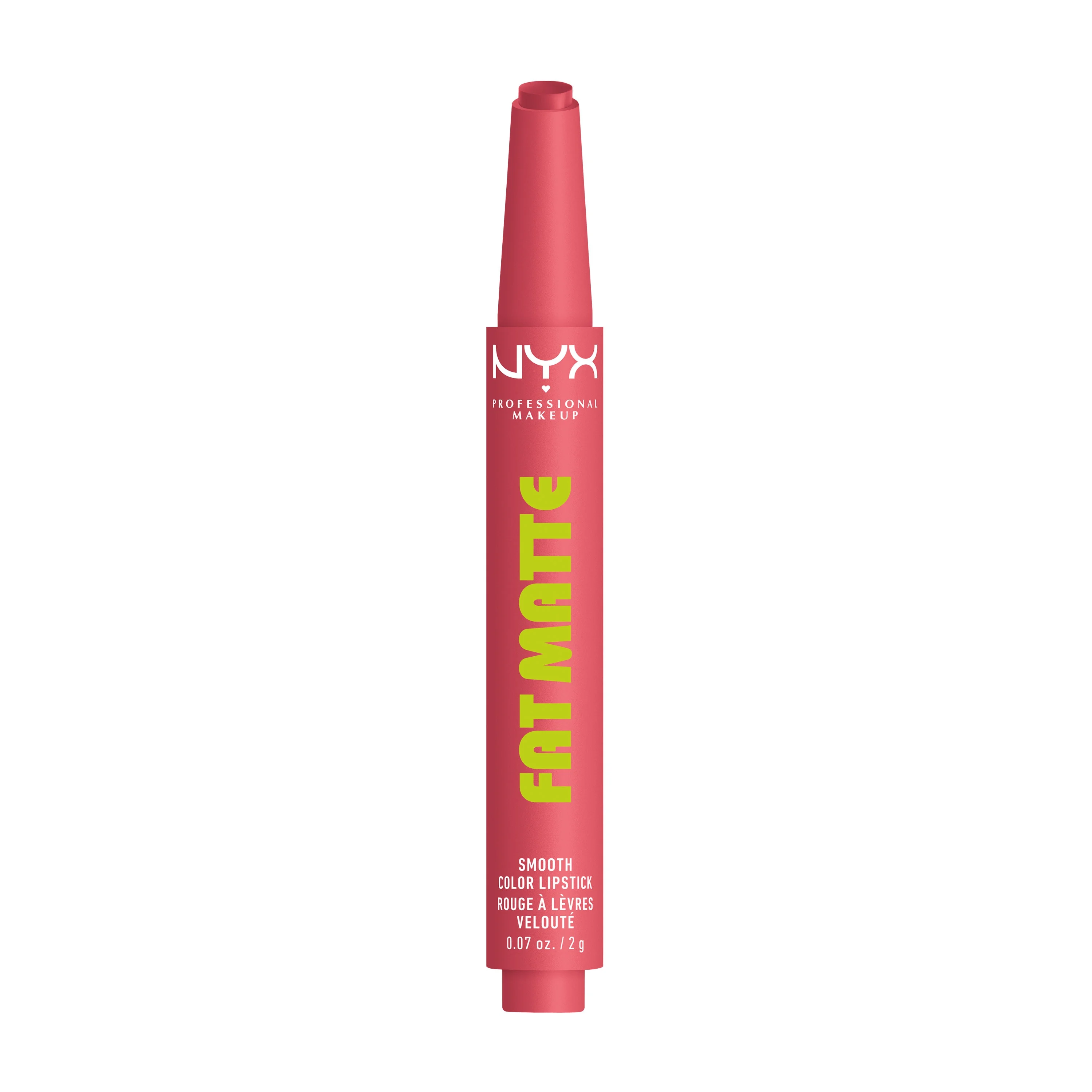 NYX Professional Makeup Fat Matte Slick Click Pomade 8 ml 11 Pink Puff från NYX Professional Makeup - köp hos Apotek Hjärtat