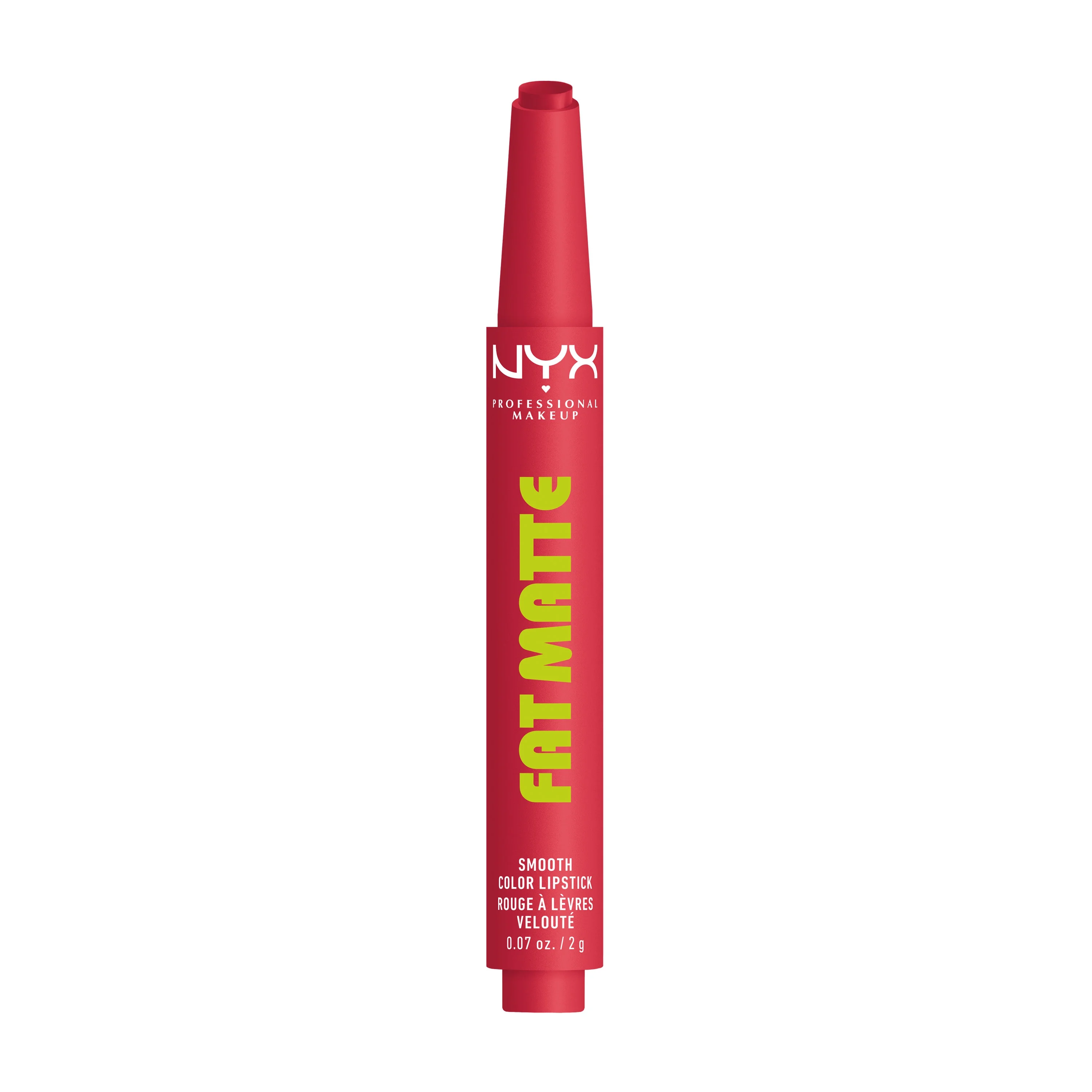 NYX Professional Makeup Fat Matte Slick Click Pomade 8 ml 10 Flamingo Feather från NYX Professional Makeup - köp hos Apotek Hjärtat