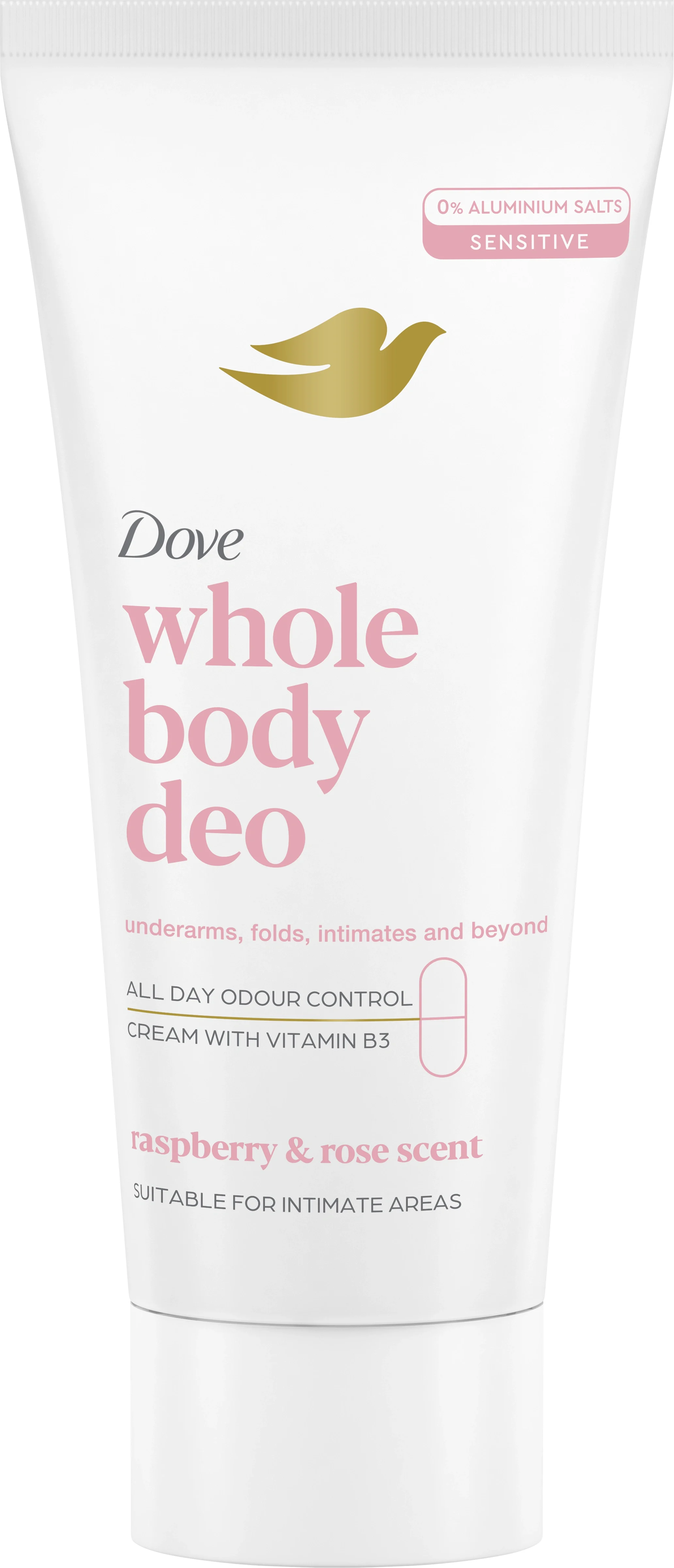 Dove Raspberry & Rose Whole Body Deodorant Cream 75 ml från Dove – köp hos Apotek Hjärtat