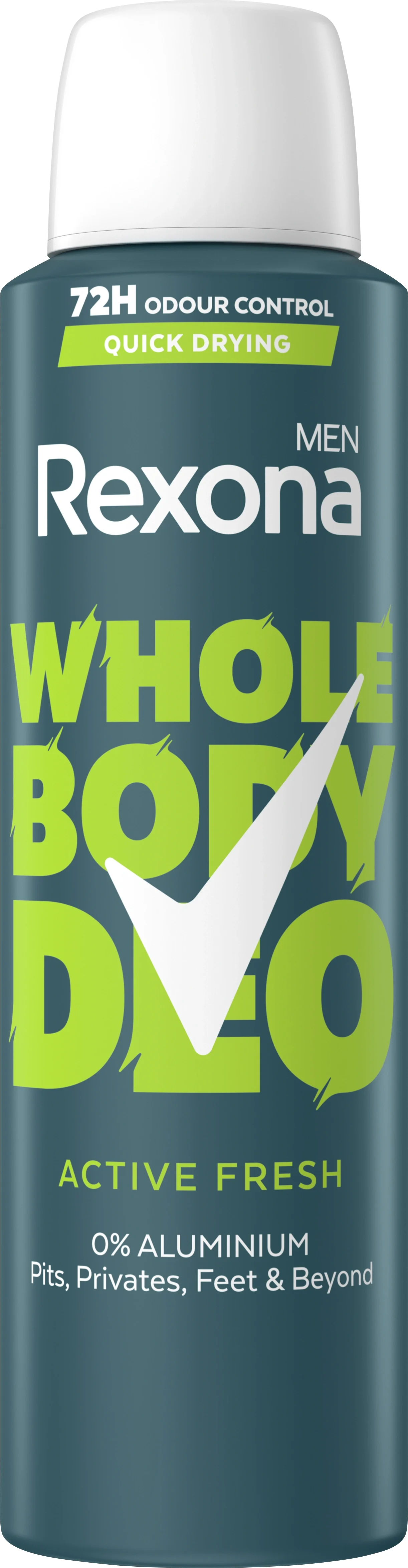 Rexona Men Whole Body Deo Active Fresh Spray 150 ml från Rexona – köp hos Apotek Hjärtat