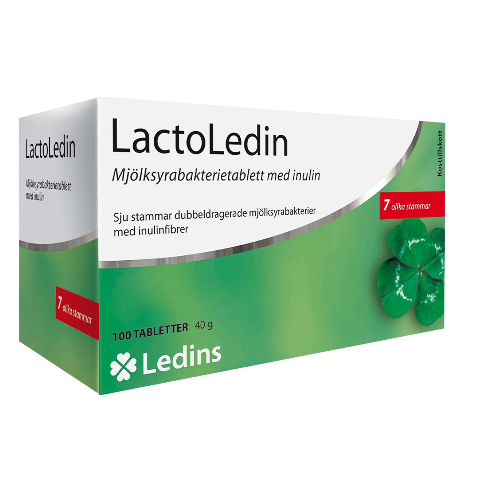 Ledins LactoLedin Mjölksyrabakterietablett 100 st från Ledins – köp hos Apotek Hjärtat