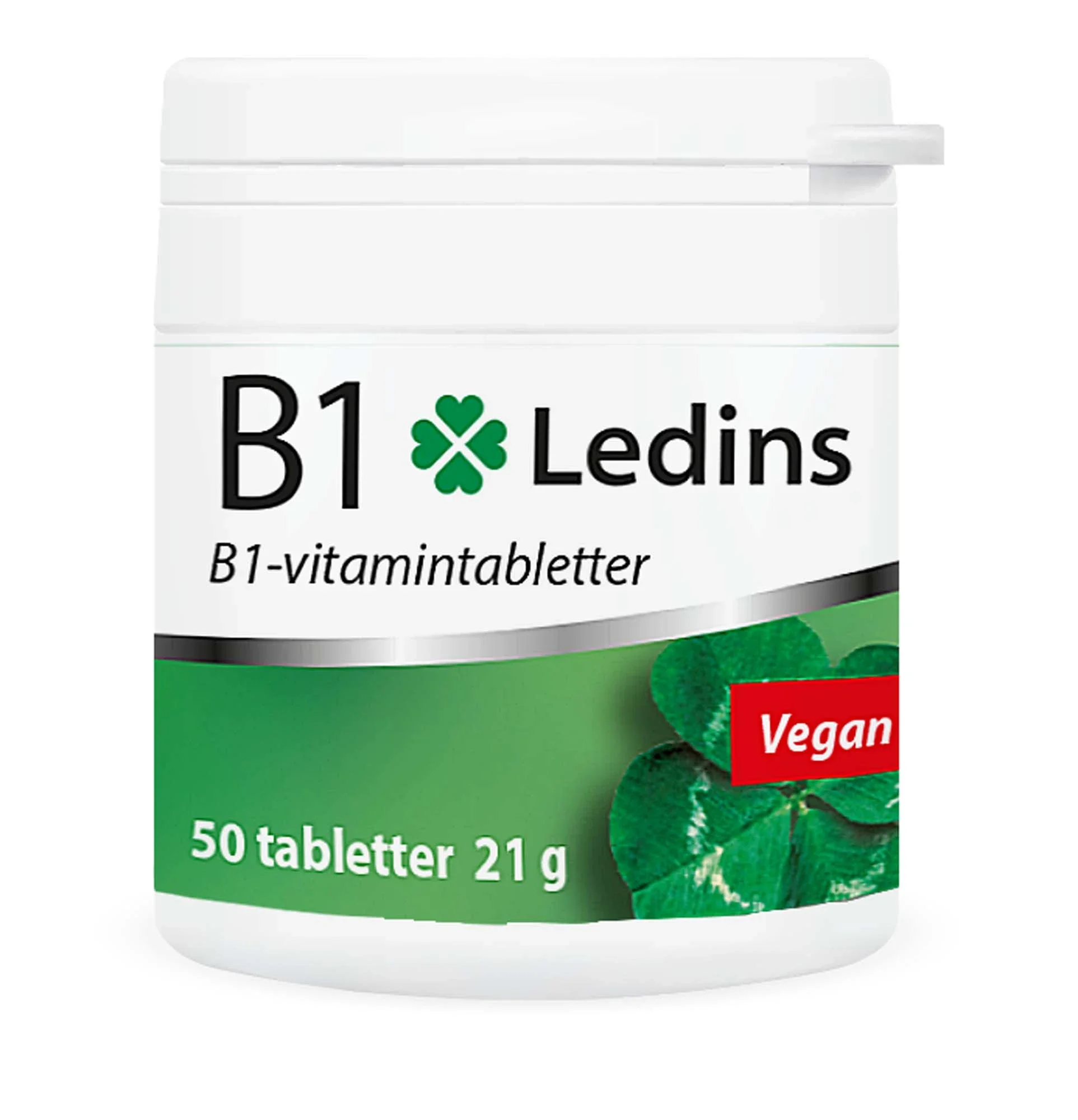 Ledins Vitamin B1 100 mg, 50 st från Ledins – köp hos Apotek Hjärtat