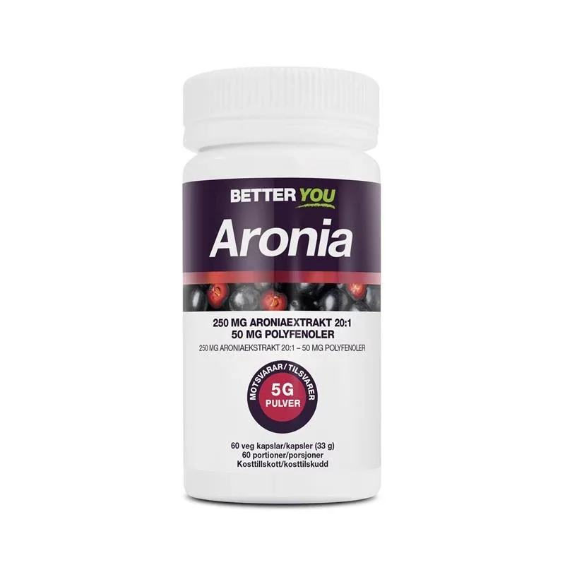 Better You Aronia 60 st från Better You – köp hos Apotek Hjärtat