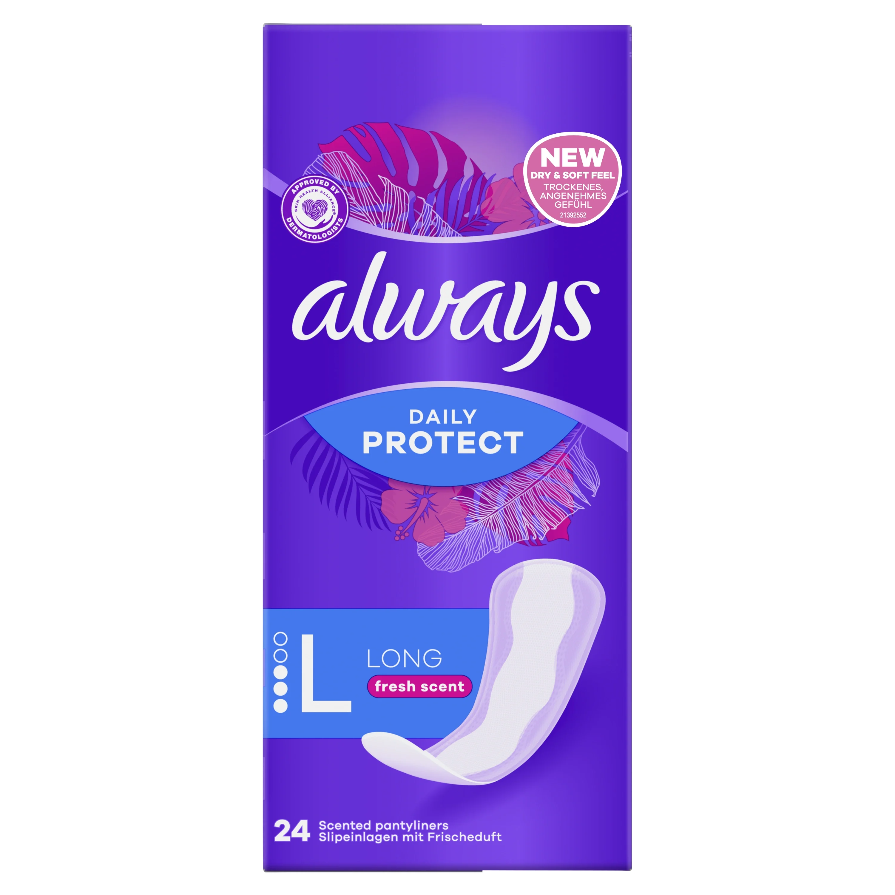 Always Dailies Fresh Extra Protect Large Trosskydd 24 st från Always – köp hos Apotek Hjärtat