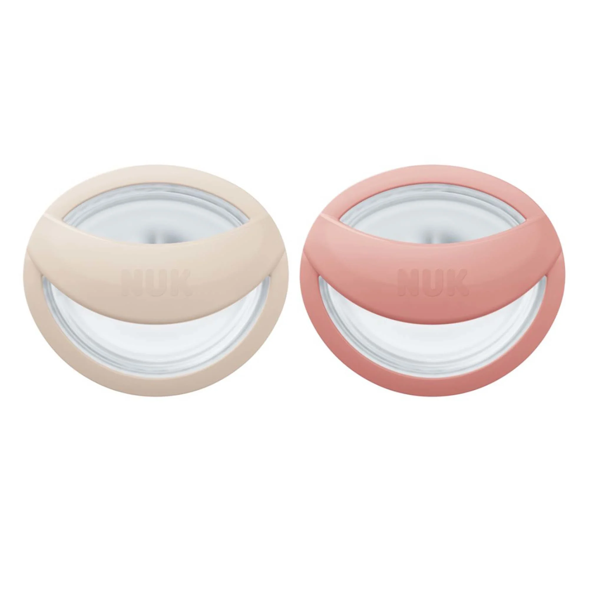 NUK Perfect Match Napp 0-6 mån 2 st Beige/Red från NUK – köp hos Apotek Hjärtat