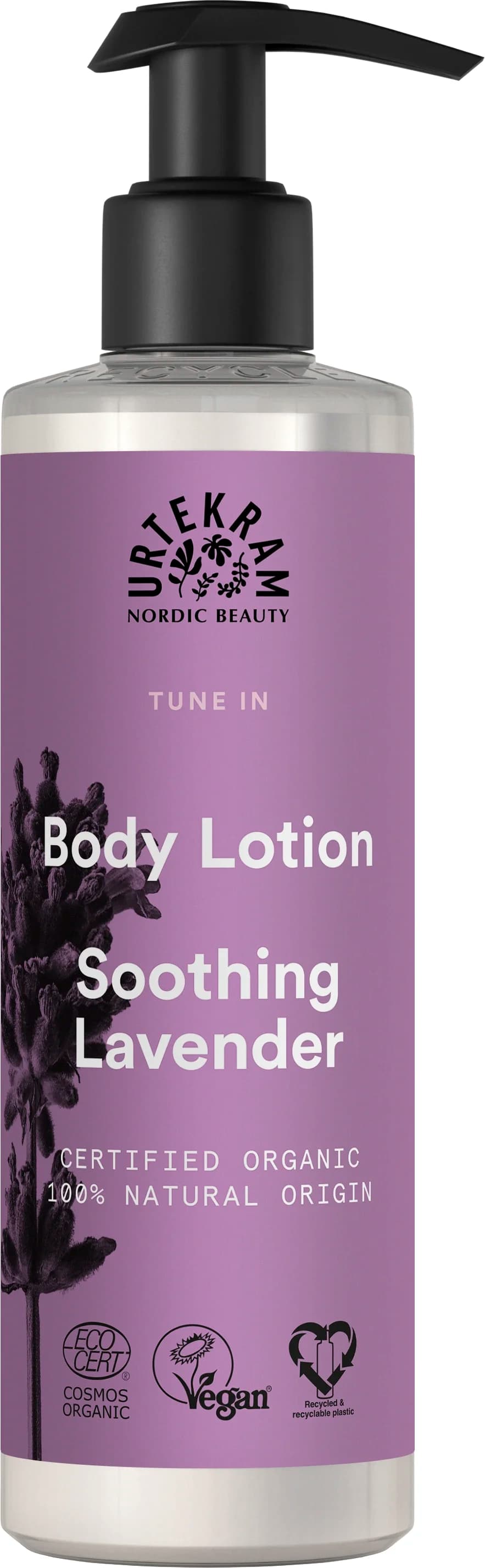 Urtekram Tune In Soothing Lavender Body Lotion 245 ml från Urtekram - köp hos Apotek Hjärtat