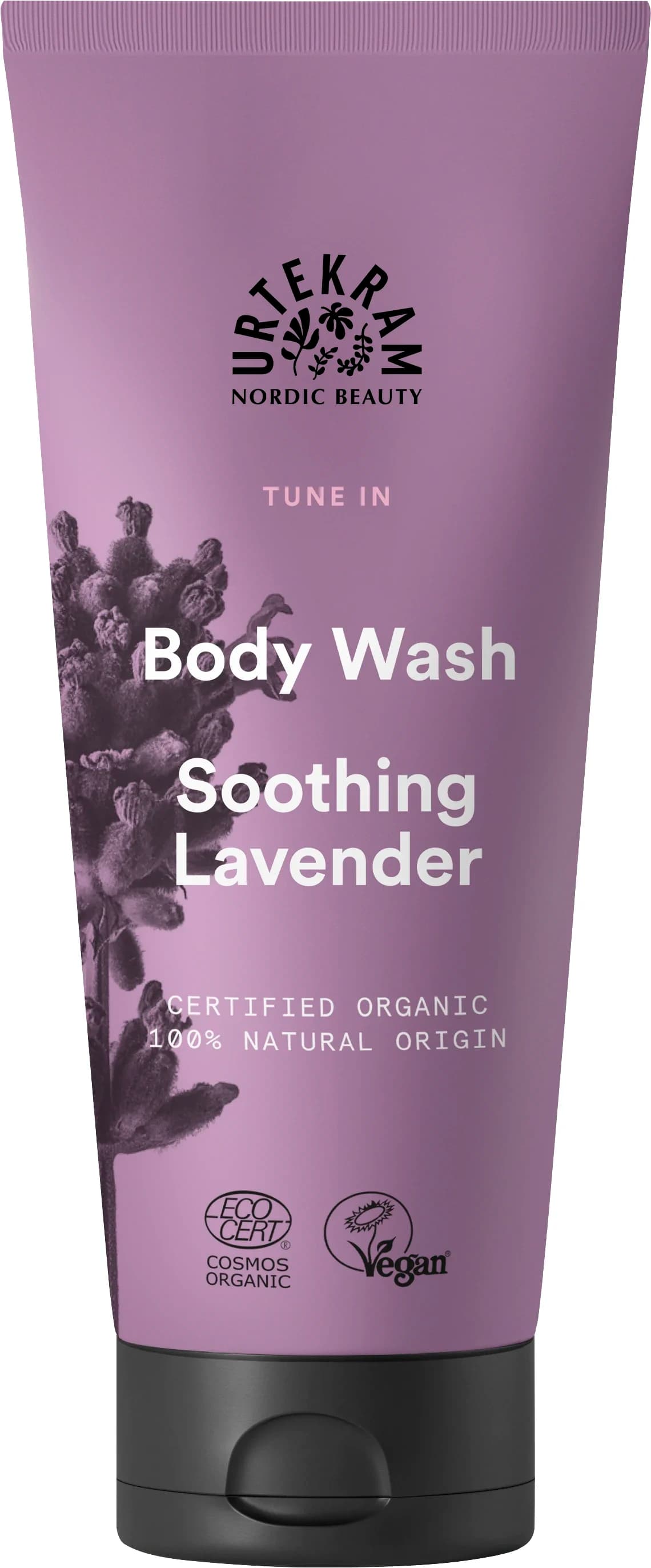 Urtekram Tune In Soothing Lavender Body Wash 200 ml från Urtekram - köp hos Apotek Hjärtat