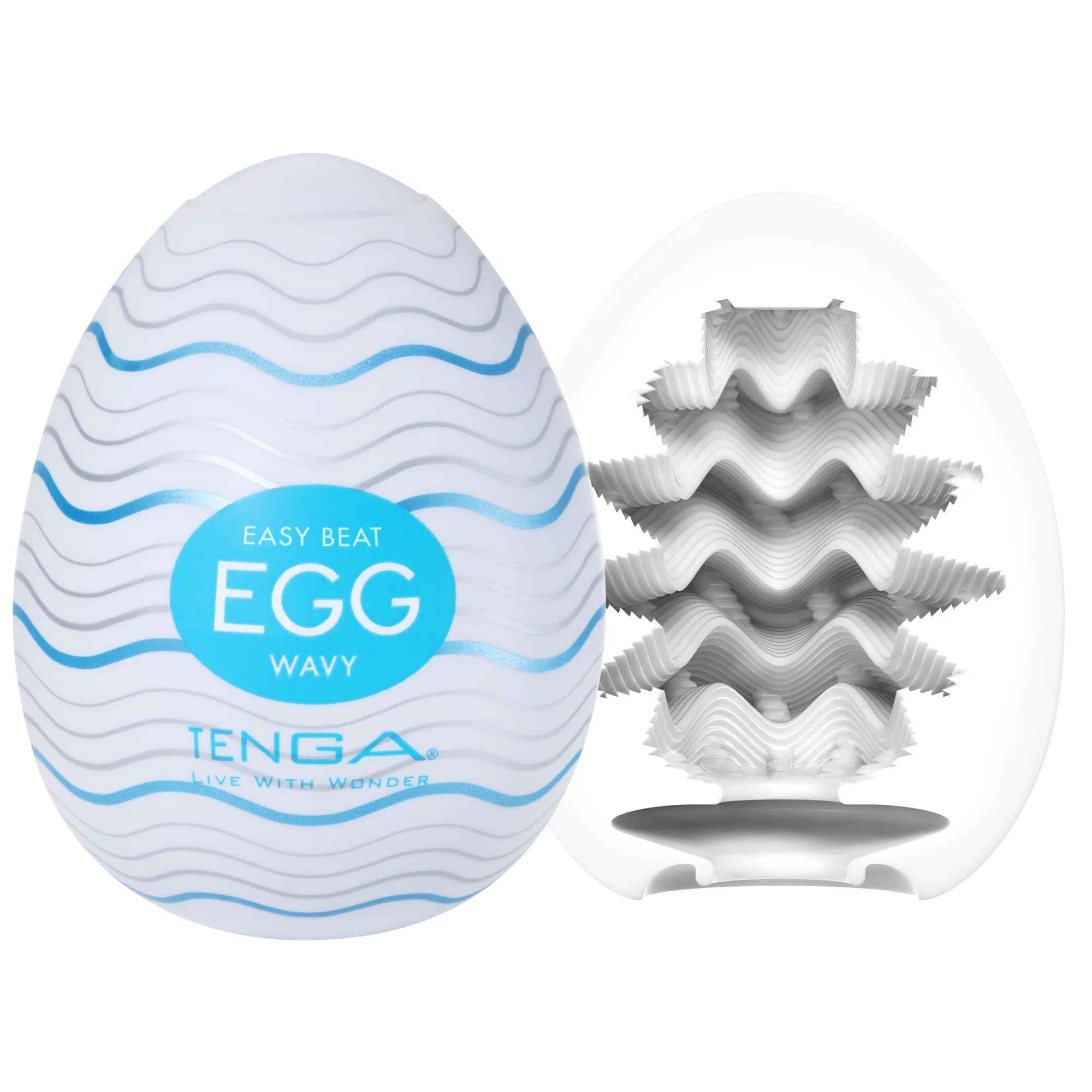 Tenga Egg WAVY Onanihjälpmedel för män från Tenga – köp hos Apotek Hjärtat