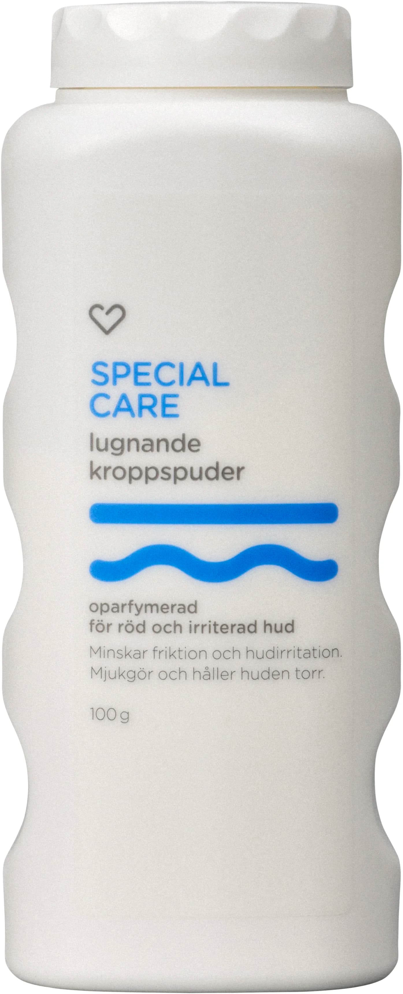Hjärtats Special Care Lugnande Kroppspuder Oparfymerat 100 g från Hjärtats – köp hos Apotek Hjärtat