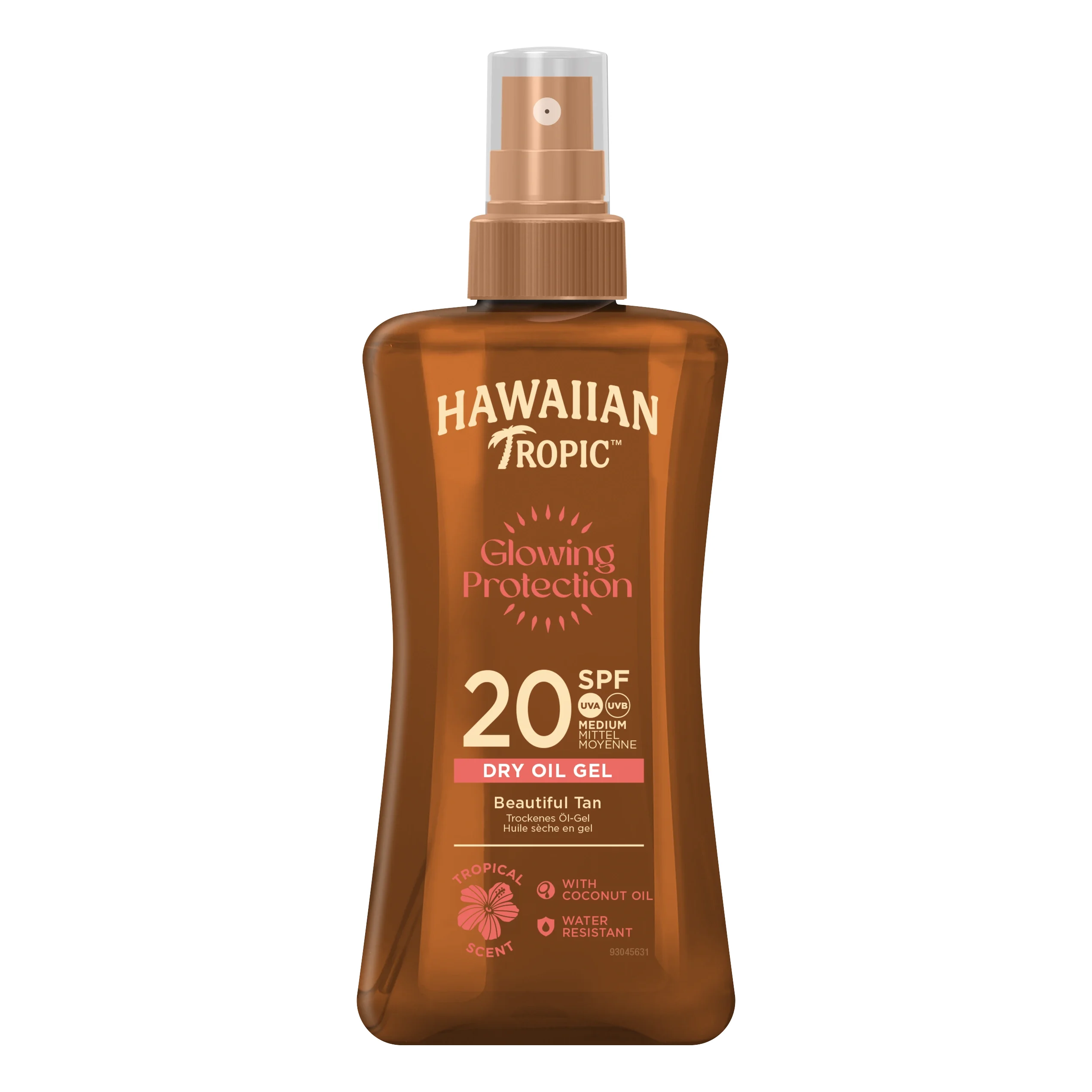 Hawaiian Tropic Glowing Protection Dry Oil Gel SPF 20, 200 ml från Hawaiian Tropic – köp hos Apotek Hjärtat