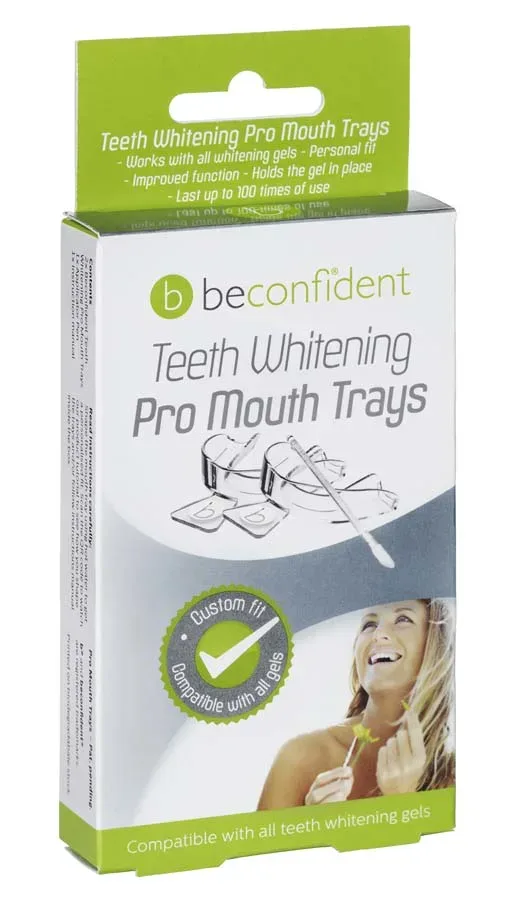 Beconfident Teeth Whitening Pro Munskena No Flow 2-pack från Beconfident – köp hos Apotek Hjärtat