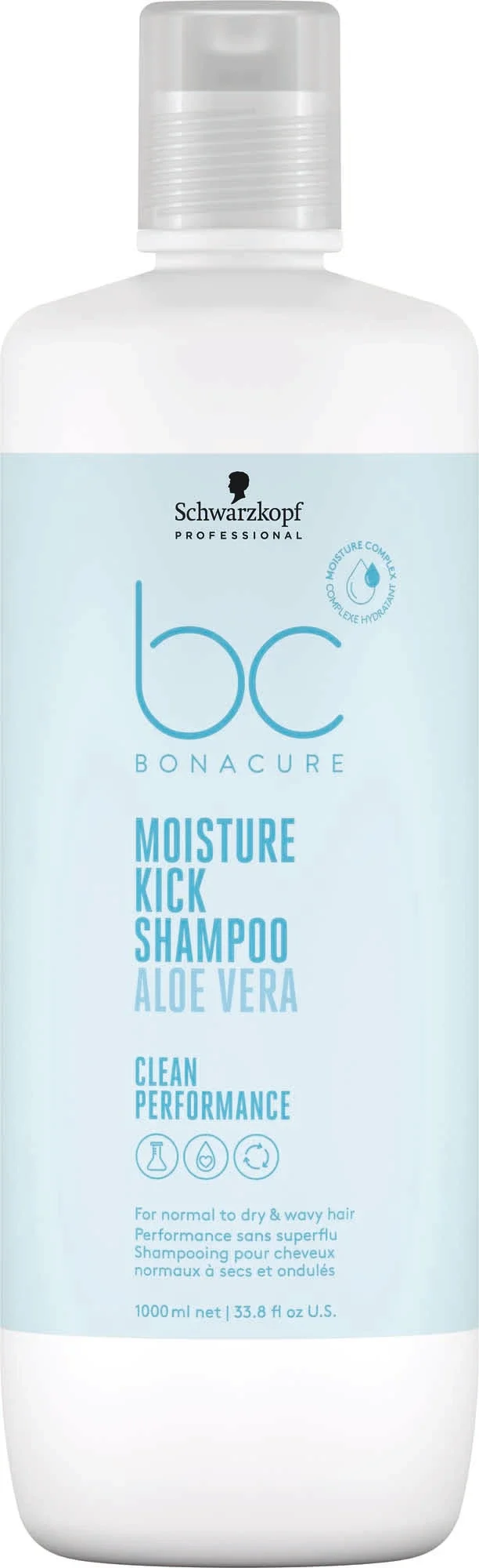 Schwarzkopf Professional BC Moisture Kick Shampoo 1000 ml från Schwarzkopf Professional – köp hos Apotek Hjärtat