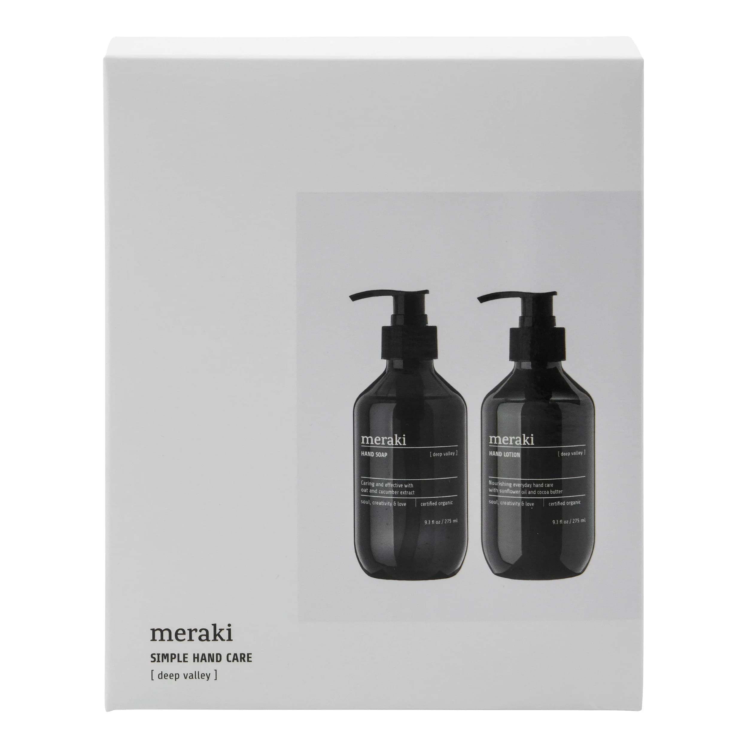 Meraki Presentask Deep Valley Simple Hand Care 2 x 275 ml från Meraki – köp hos Apotek Hjärtat