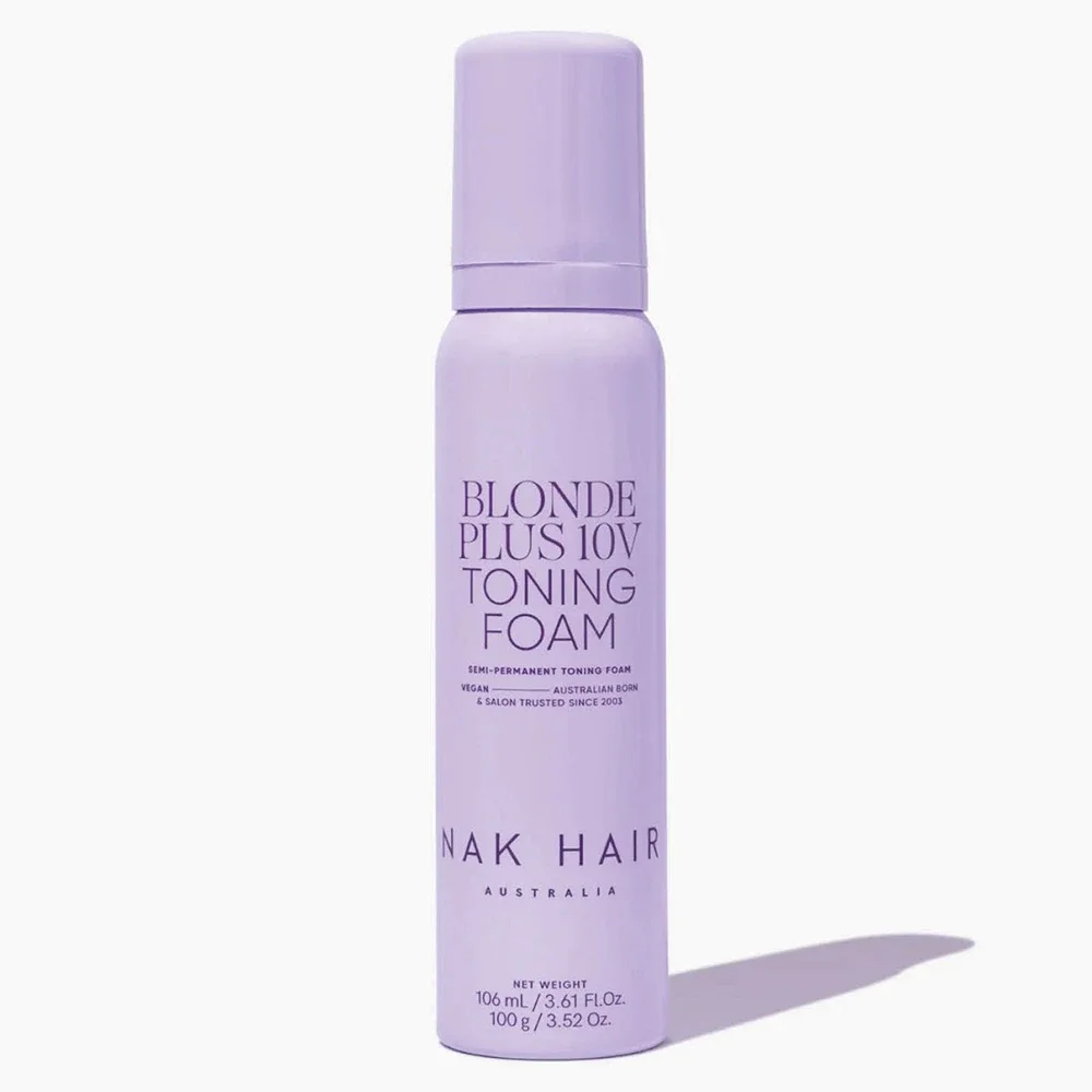 NAK HAIR Blonde Plus 10V Toning Foam 106 ml från NAK HAIR – köp hos Apotek Hjärtat