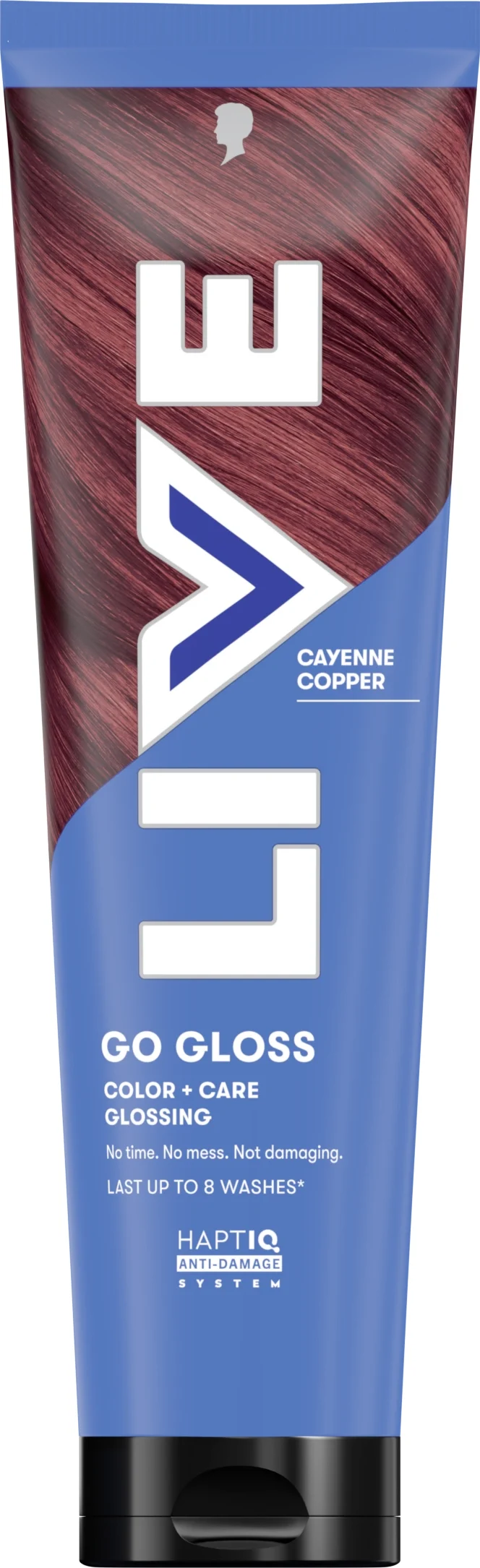 Schwarzkopf LIVE Go Gloss 150 ml Cayenne Copper från Schwarzkopf - köp hos Apotek Hjärtat