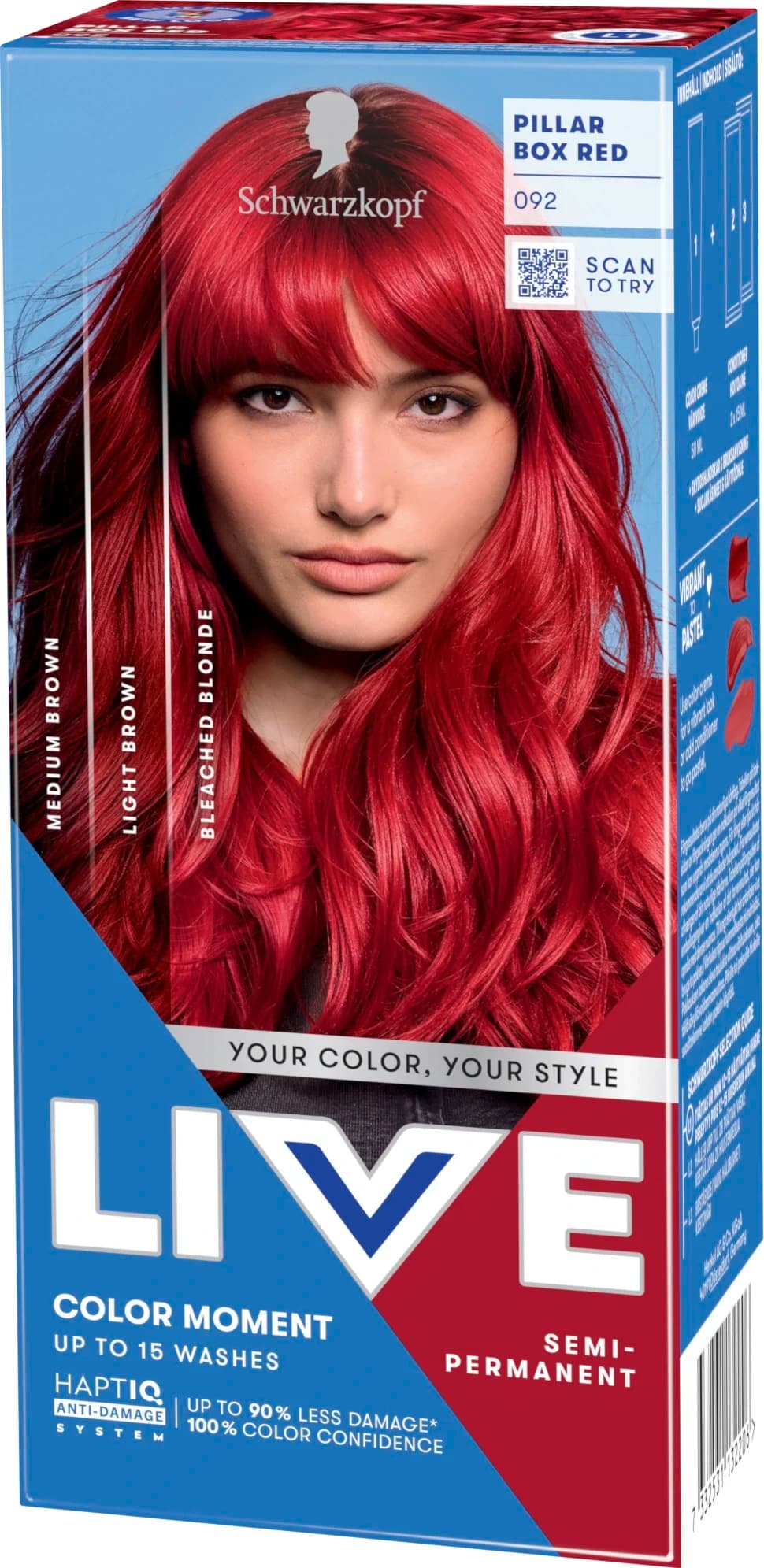 Schwarzkopf LIVE Color Moment 92 Pillar Box Red från Schwarzkopf - köp hos Apotek Hjärtat