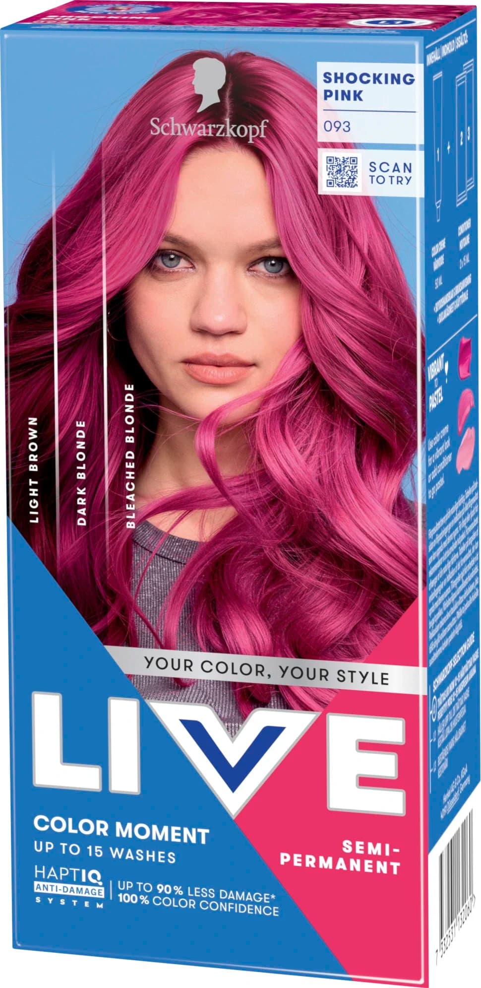 Schwarzkopf LIVE Color Moment 93 Shocking Pink från Schwarzkopf - köp hos Apotek Hjärtat