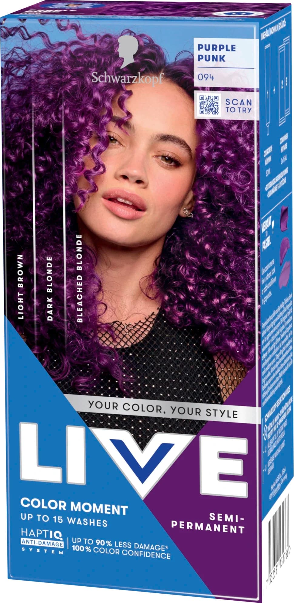 Schwarzkopf LIVE Color Moment 94 Purple Punk från Schwarzkopf - köp hos Apotek Hjärtat