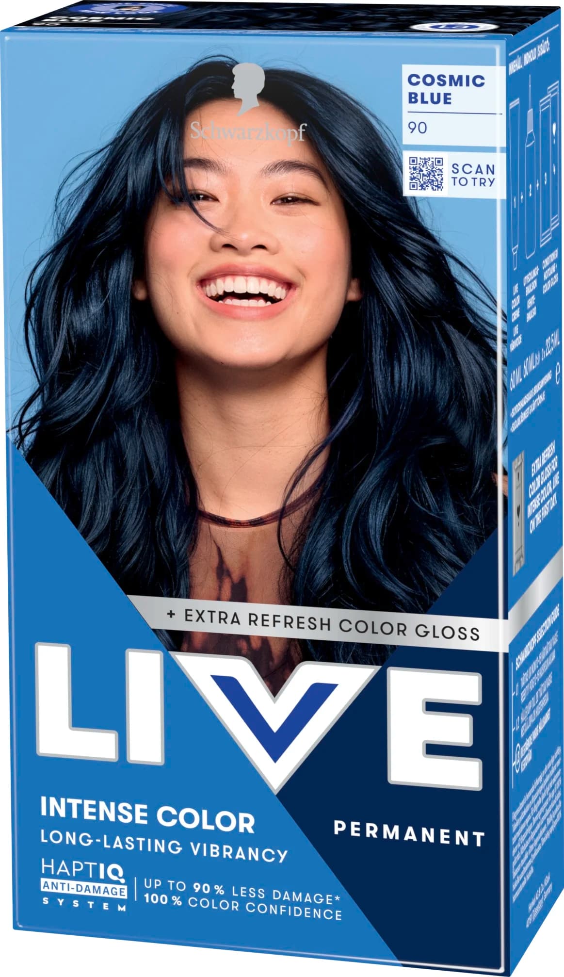 Schwarzkopf LIVE Intense Color 90 Cosmic Blue från Schwarzkopf - köp hos Apotek Hjärtat