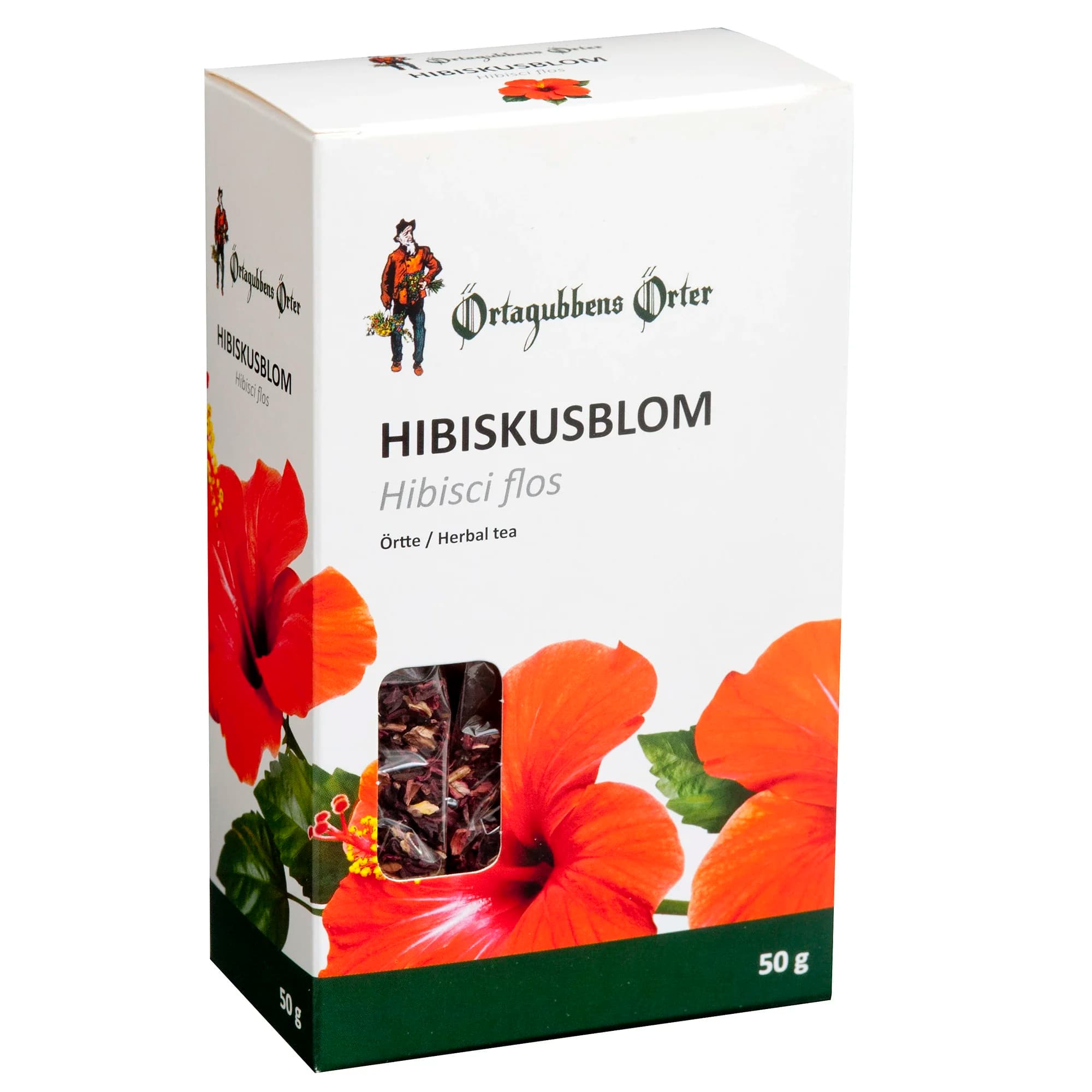 Örtagubben Hibiskusblomma Örtte 50 g från Örtagubben – köp hos Apotek Hjärtat