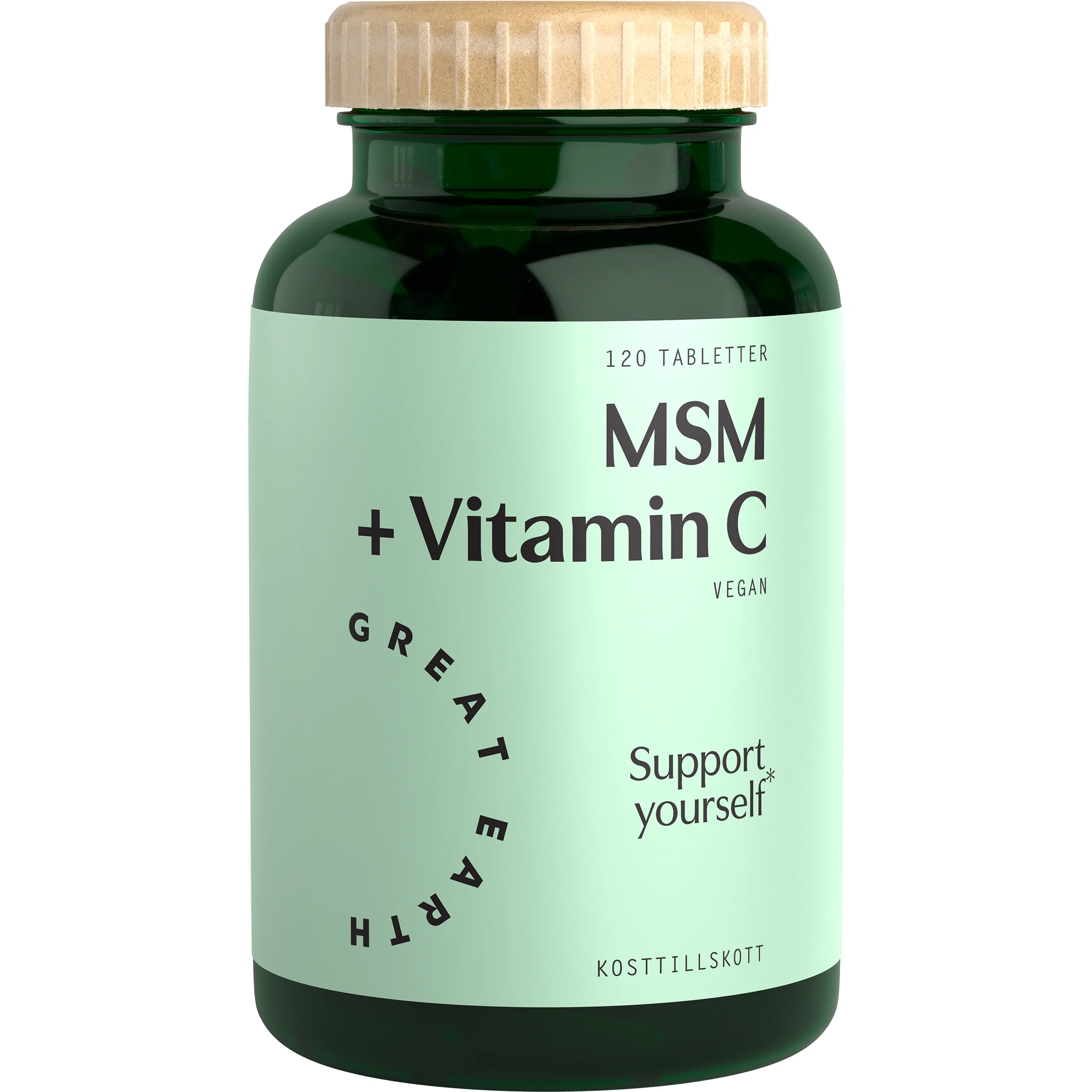 Great Earth MSM+Vitamin C 120 tabletter från Great Earth - köp hos Apotek Hjärtat