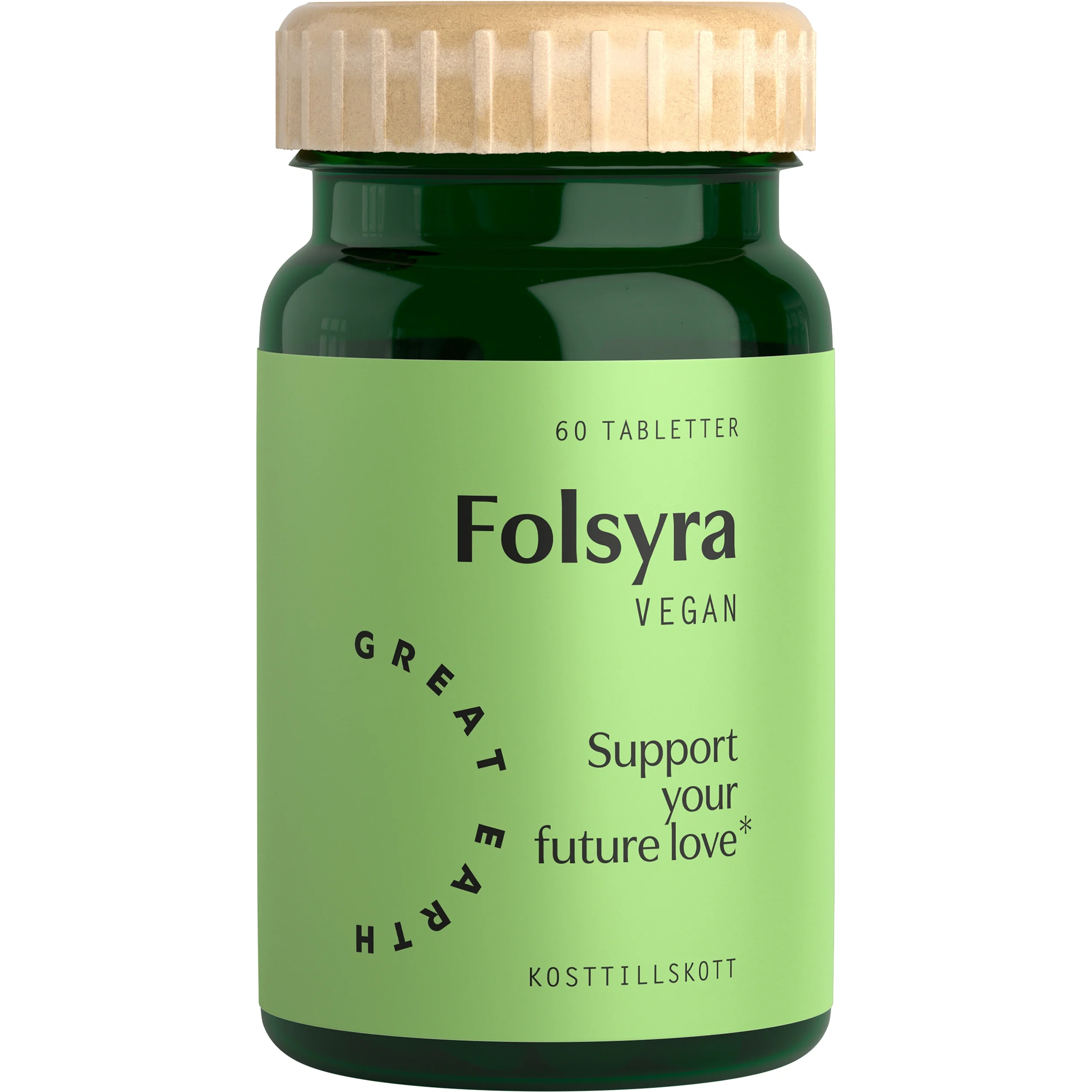 Great Earth Folsyra 400 mcg 60 tabletter från Great Earth – köp hos Apotek Hjärtat