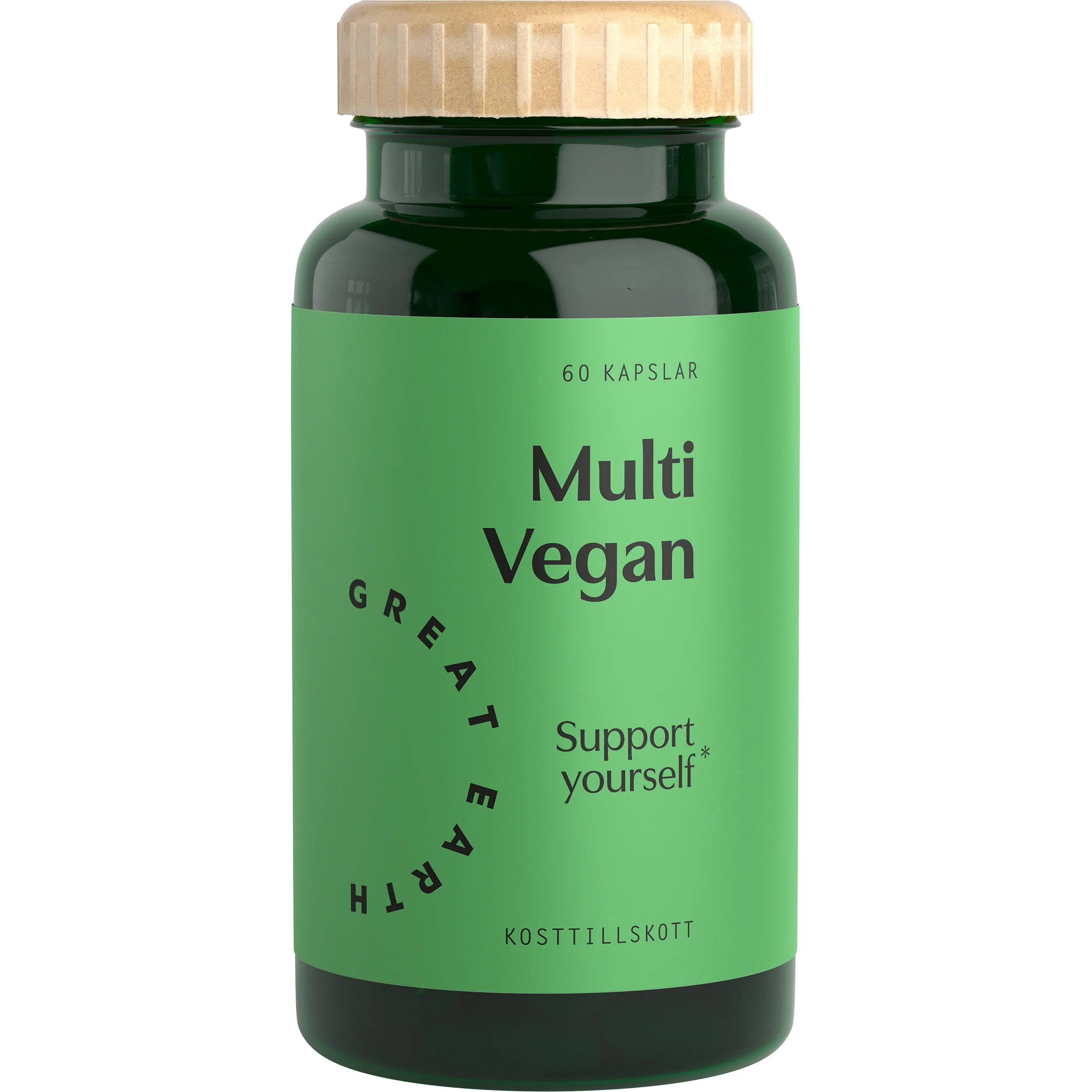 Great Earth Multi Vegan 60 kapslar från Great Earth – köp hos Apotek Hjärtat