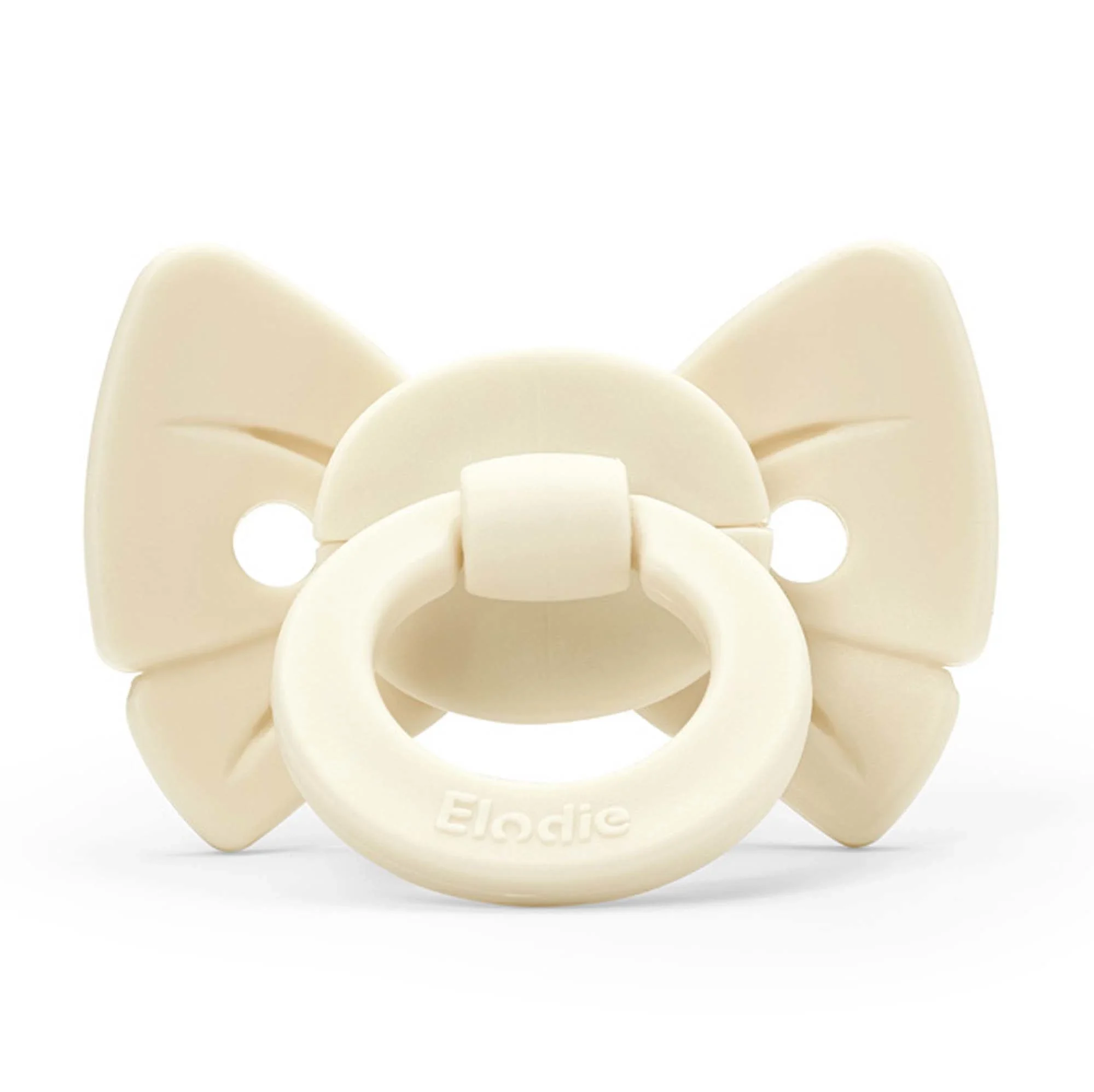 Elodie Binky Bow Napp Oat White 3+ månader från Elodie Details – köp hos Apotek Hjärtat