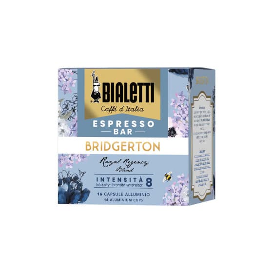 Bialetti Bridgerton kaffekapslar för Bialetti Gioia Plus-maskiner, 16 st. – från Bialetti – 87 kr – hos Coffee Friend