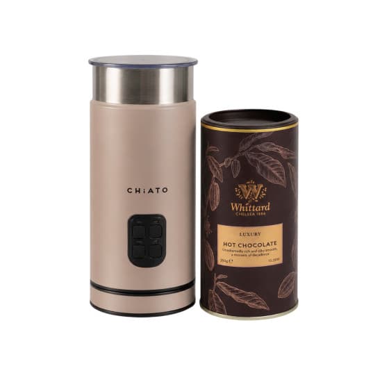 CHiATO milkPLAY mjölkskummare och Whittard of Chelsea Luxury varm choklad-set från Chiato – köp hos Coffee Friend