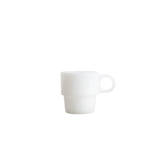 Homla PALLORA White glas med handtag, 250 ml från Homla – köp hos Coffee Friend